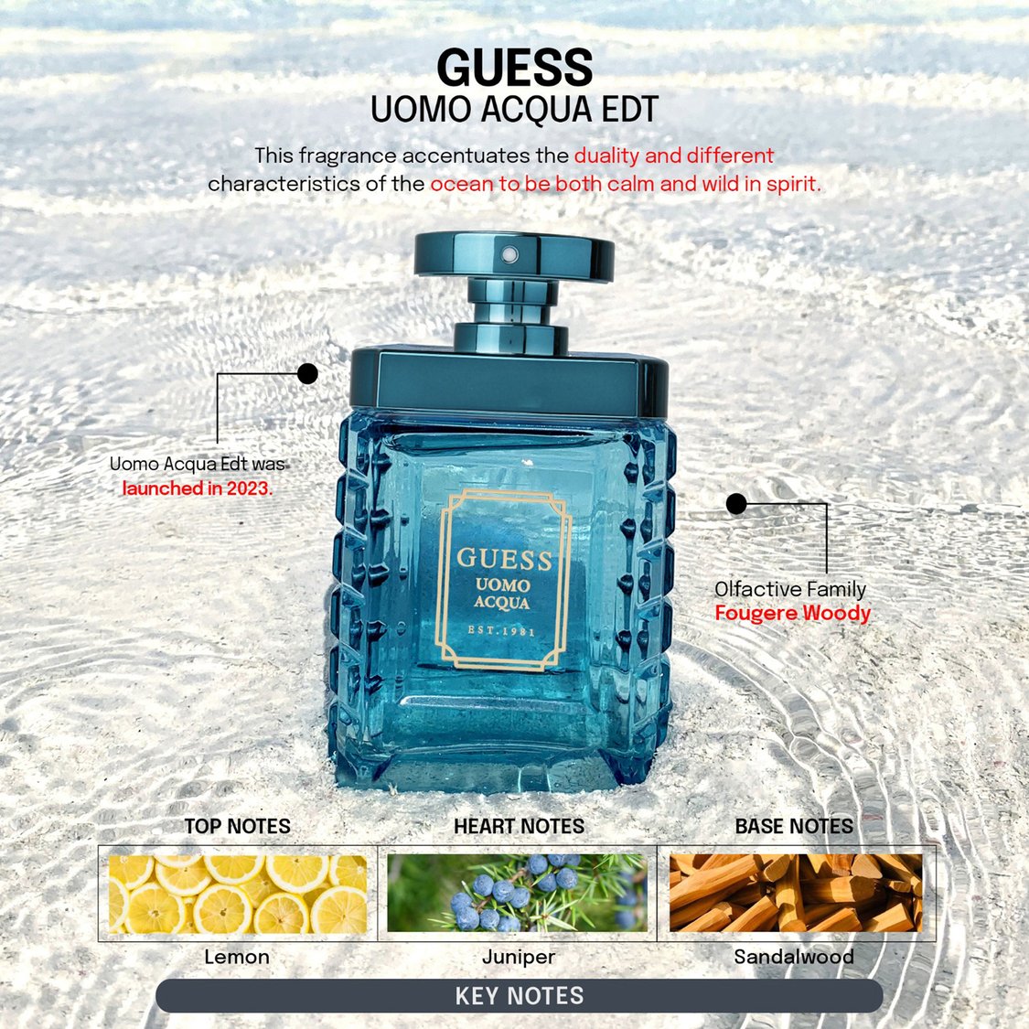 Guess Uomo EDT For Men Travel Set