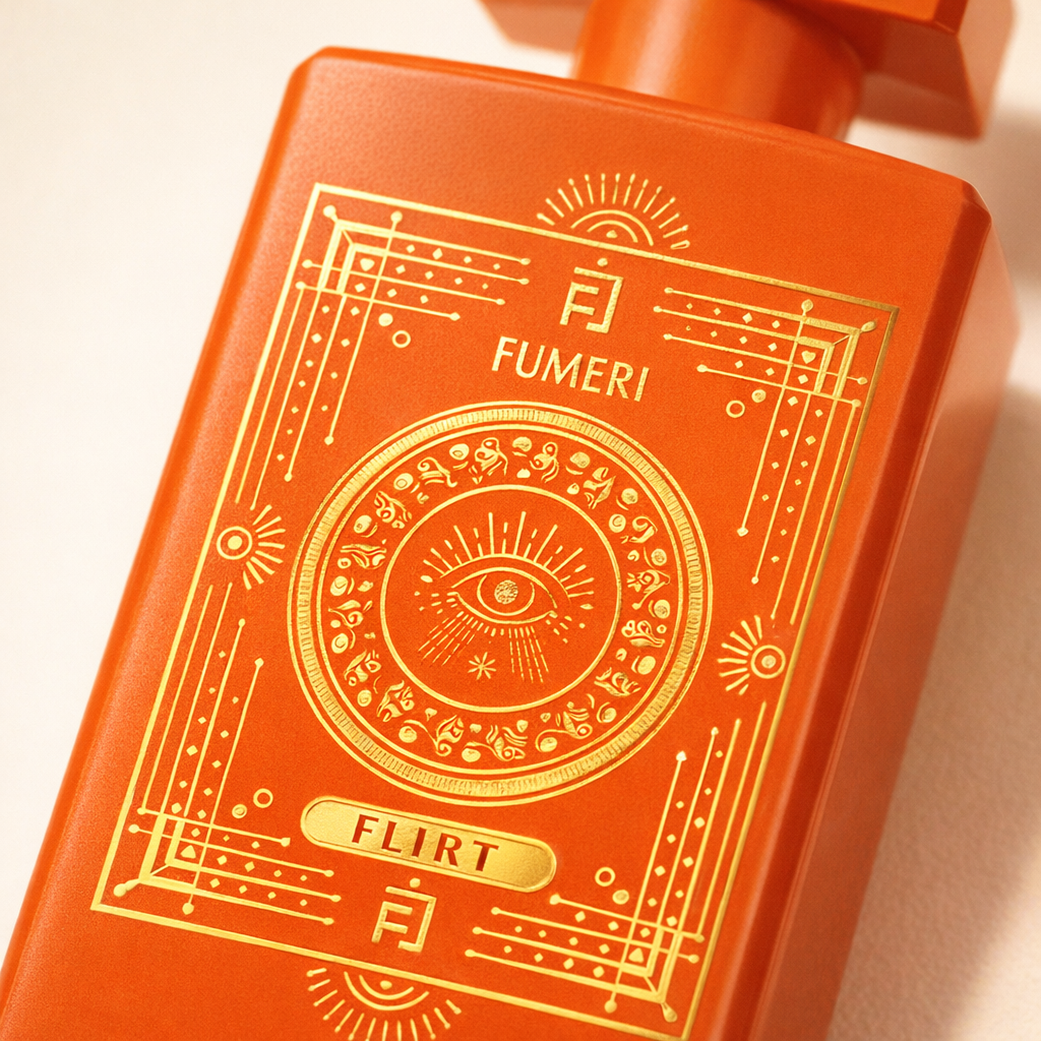 Fumeri Deluxe Flirt EDP For Women macro label detail gallery showcase