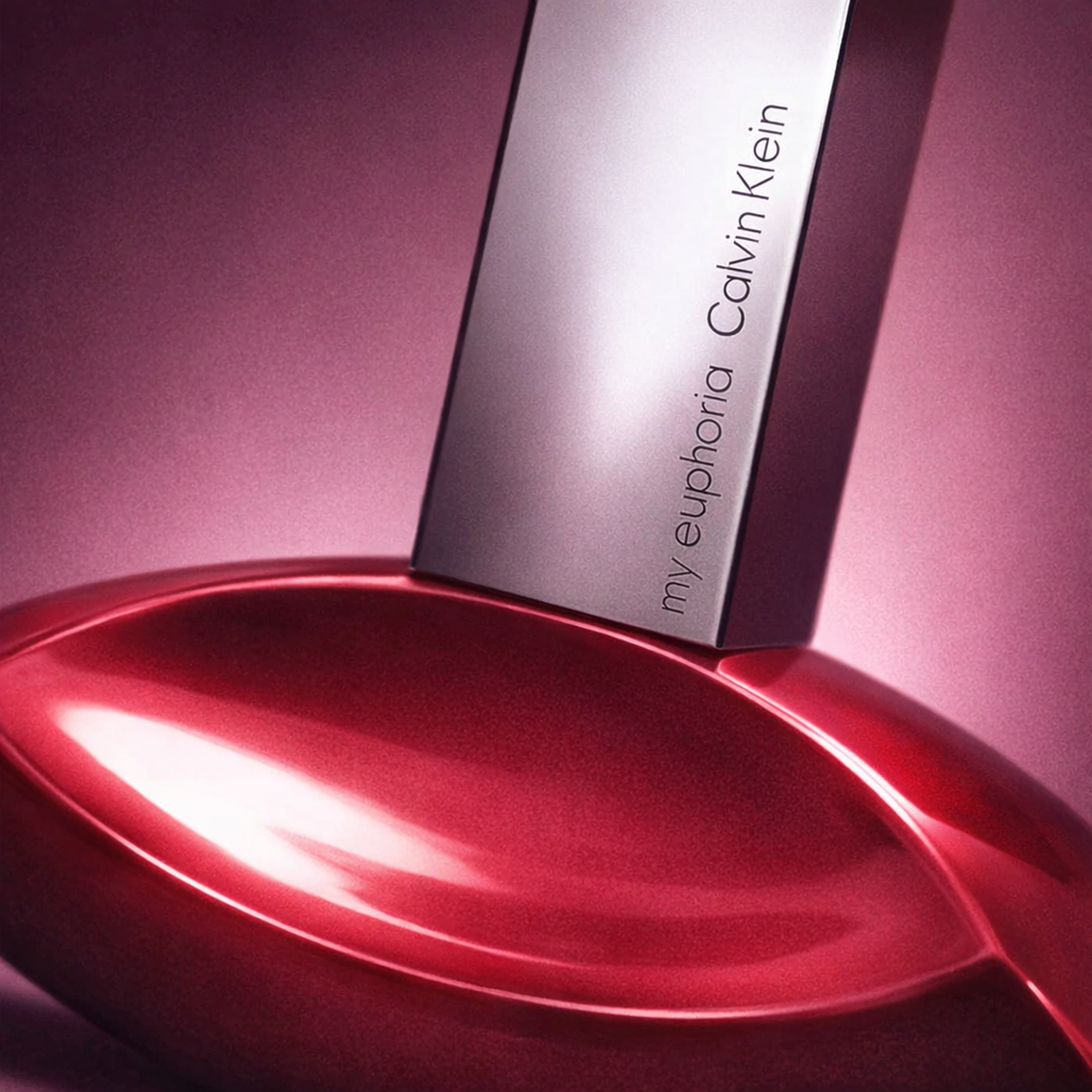 Calvin Klein My Euphoria EDP macro label detail gallery showcase