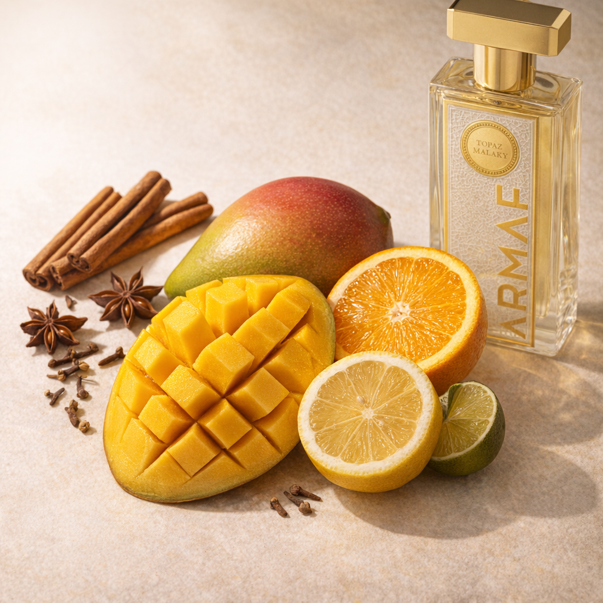 Armaf Mosaic Topaz Malaky EDP for Men fragrance notes image