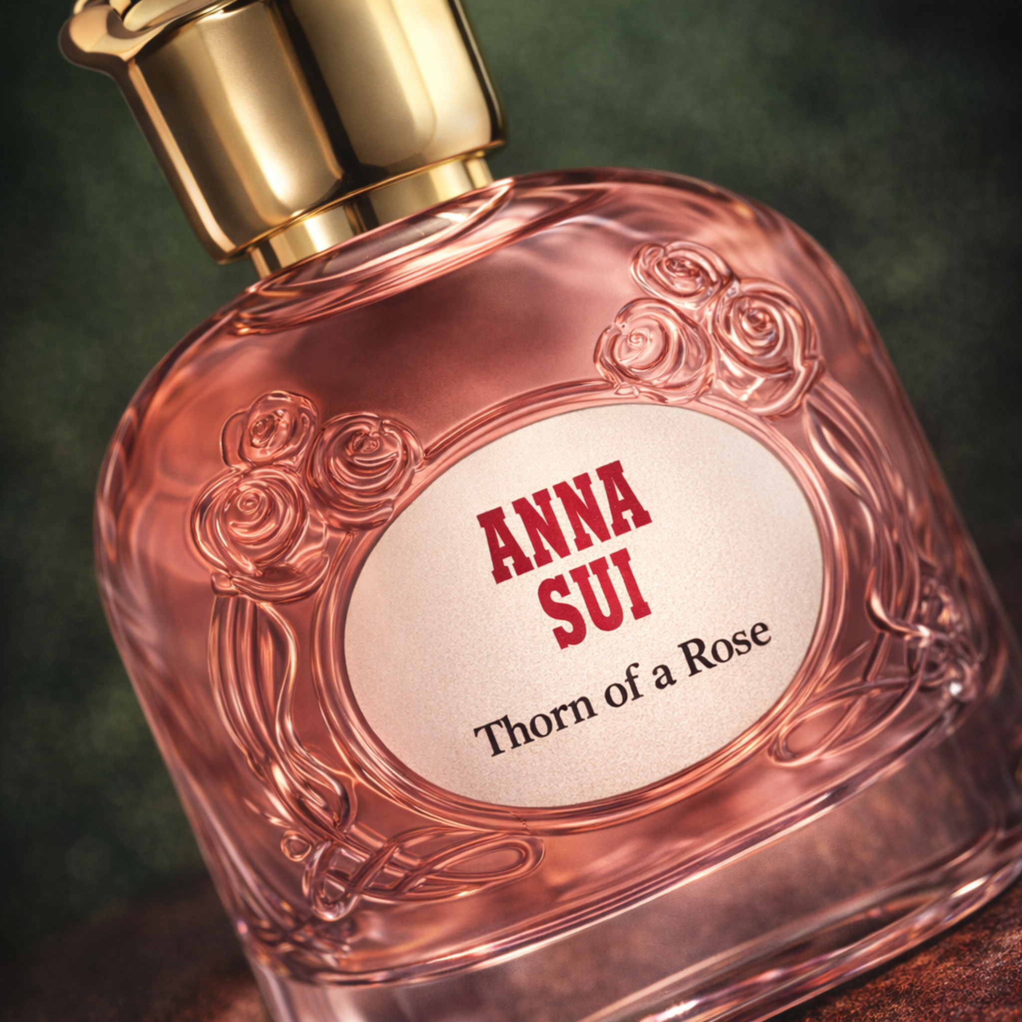 Anna Sui Wild Wonder Thorn of a Rose EDP for Women macro label detail gallery showcase