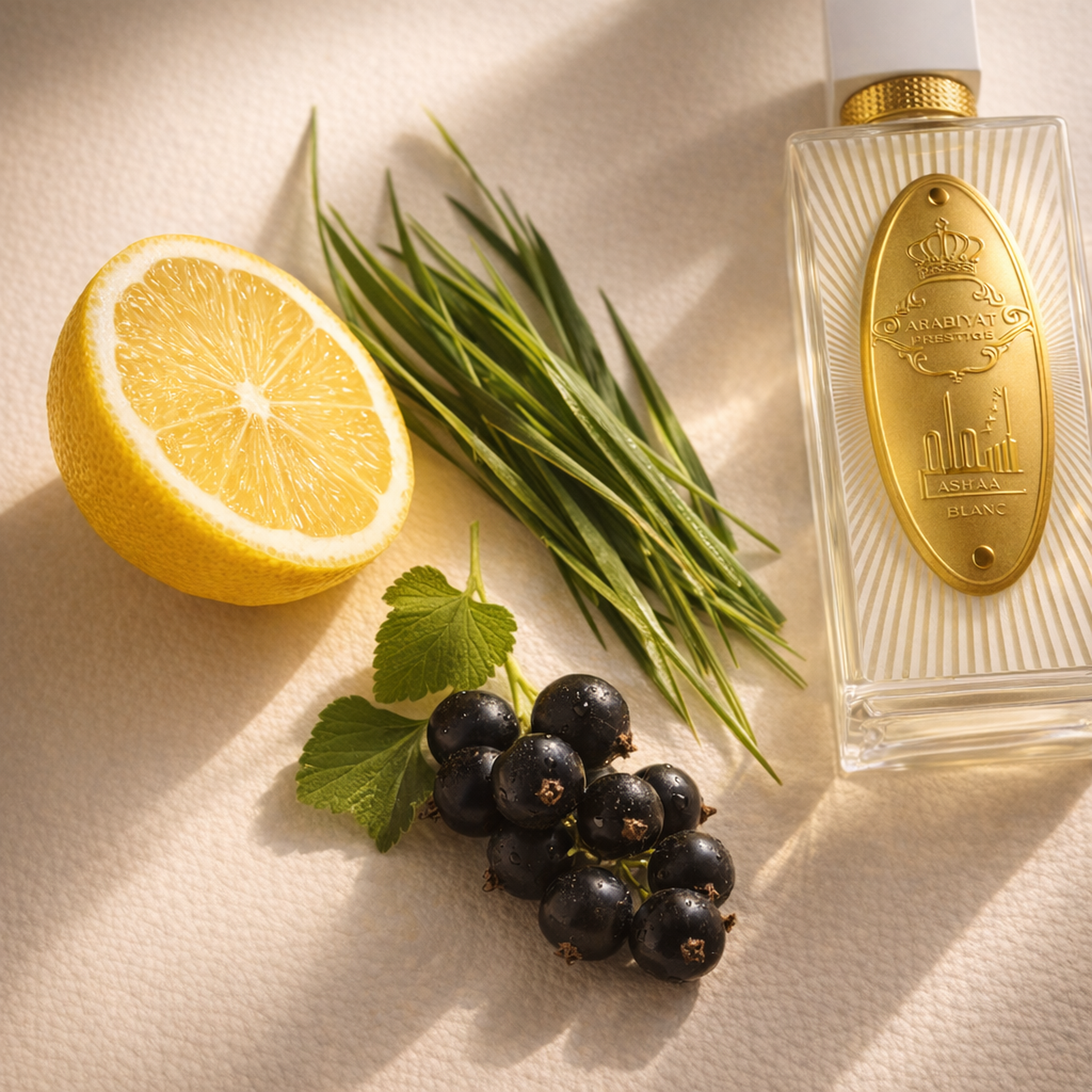 Arabiyat Prestige Ash'aa Blanc EDP fragrance notes image