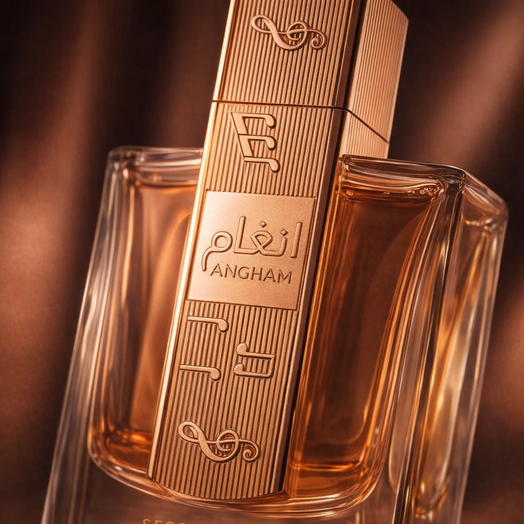 Lattafa Angham Second Song EDP For Women macro label detail gallery showcase