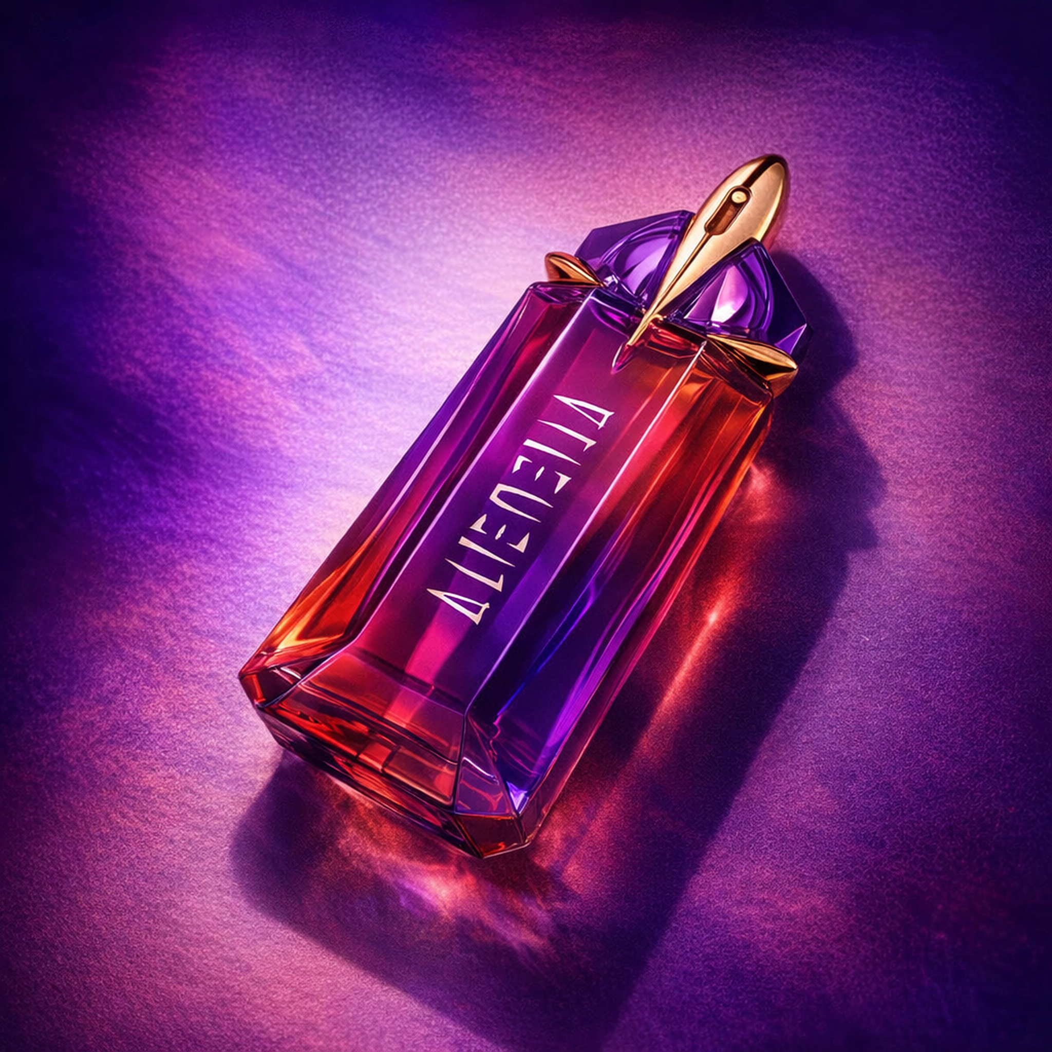Mugler Alien Hypersense EDP For Women angled still-life gallery showcase