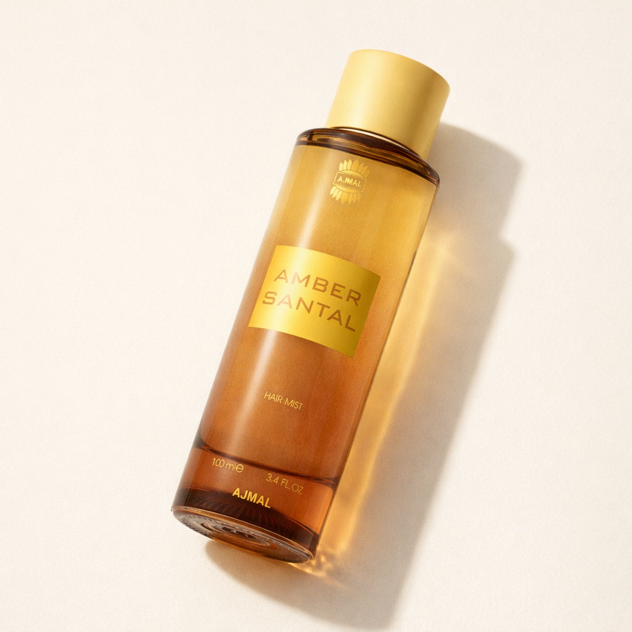 Ajmal Amber Santal Hair Mist angled still-life gallery showcase
