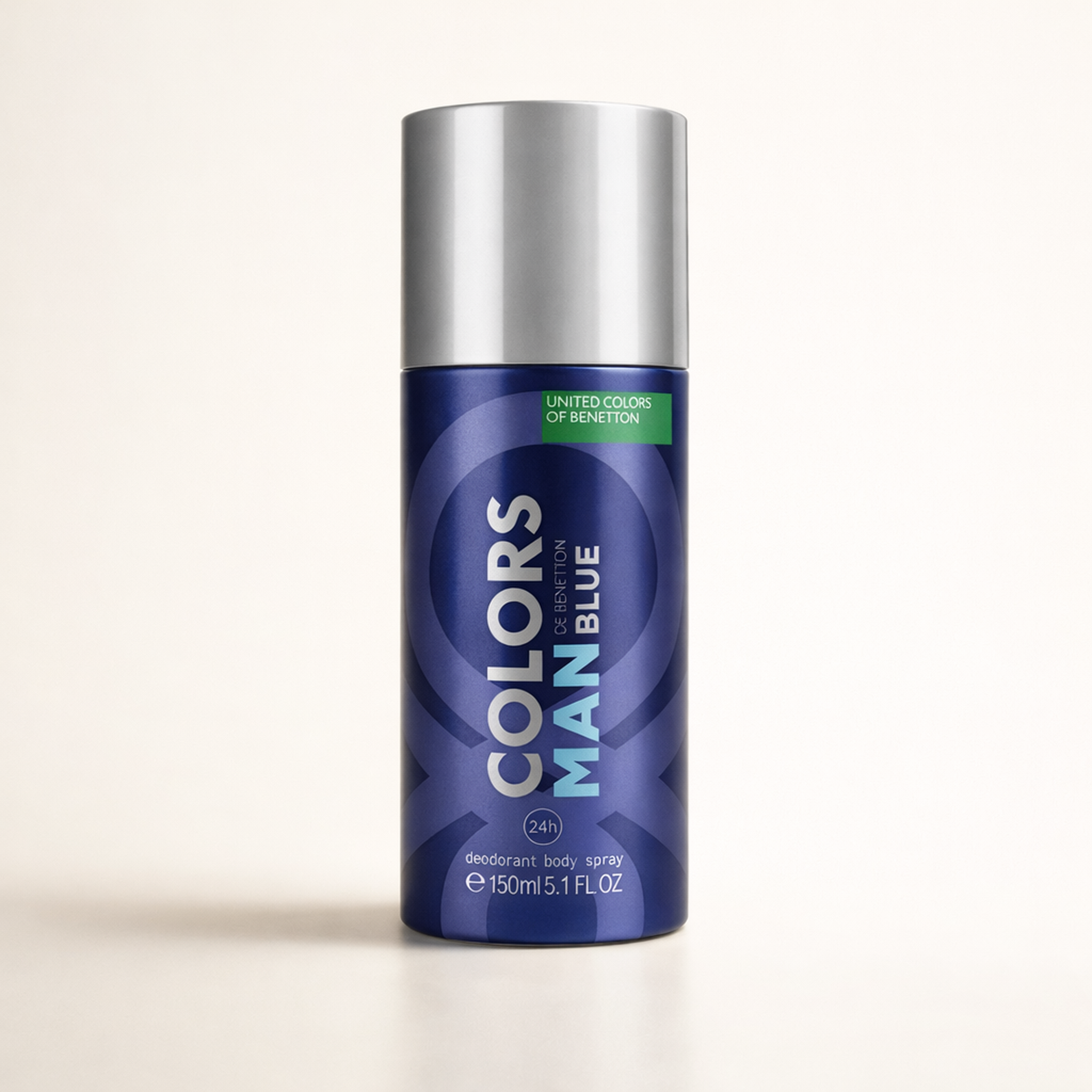 Benetton Colors De Benetton Blue Man Body Spray low three-quarter hero gallery showcase