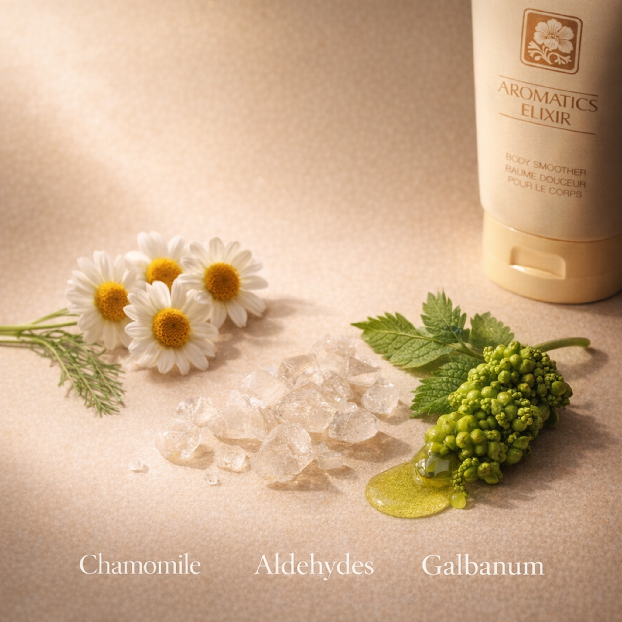 Clinique Aromatics Elixir Body Lotion fragrance notes image