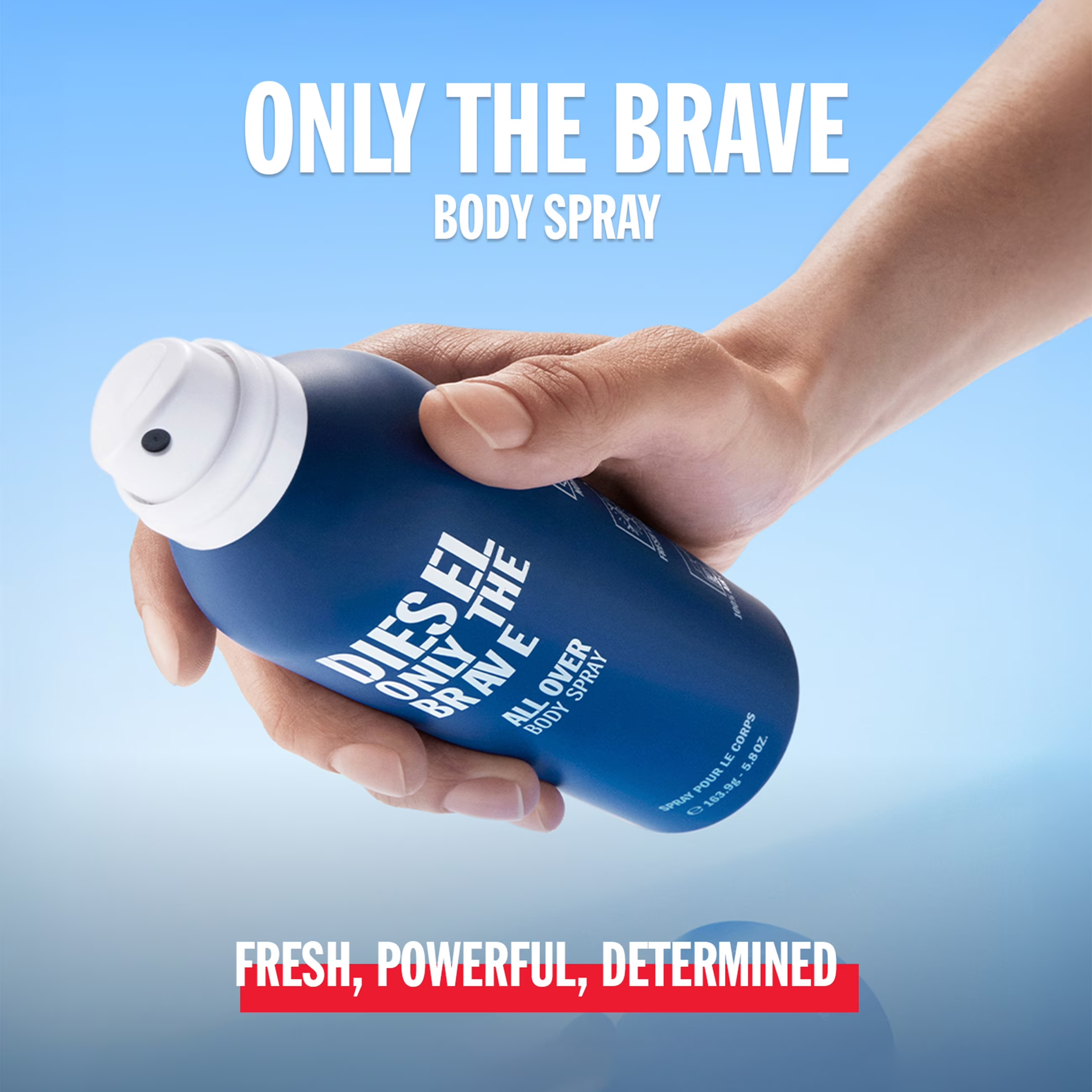 Diesel Only The Brave Pour Homme All Over Body Spray fragrance details image