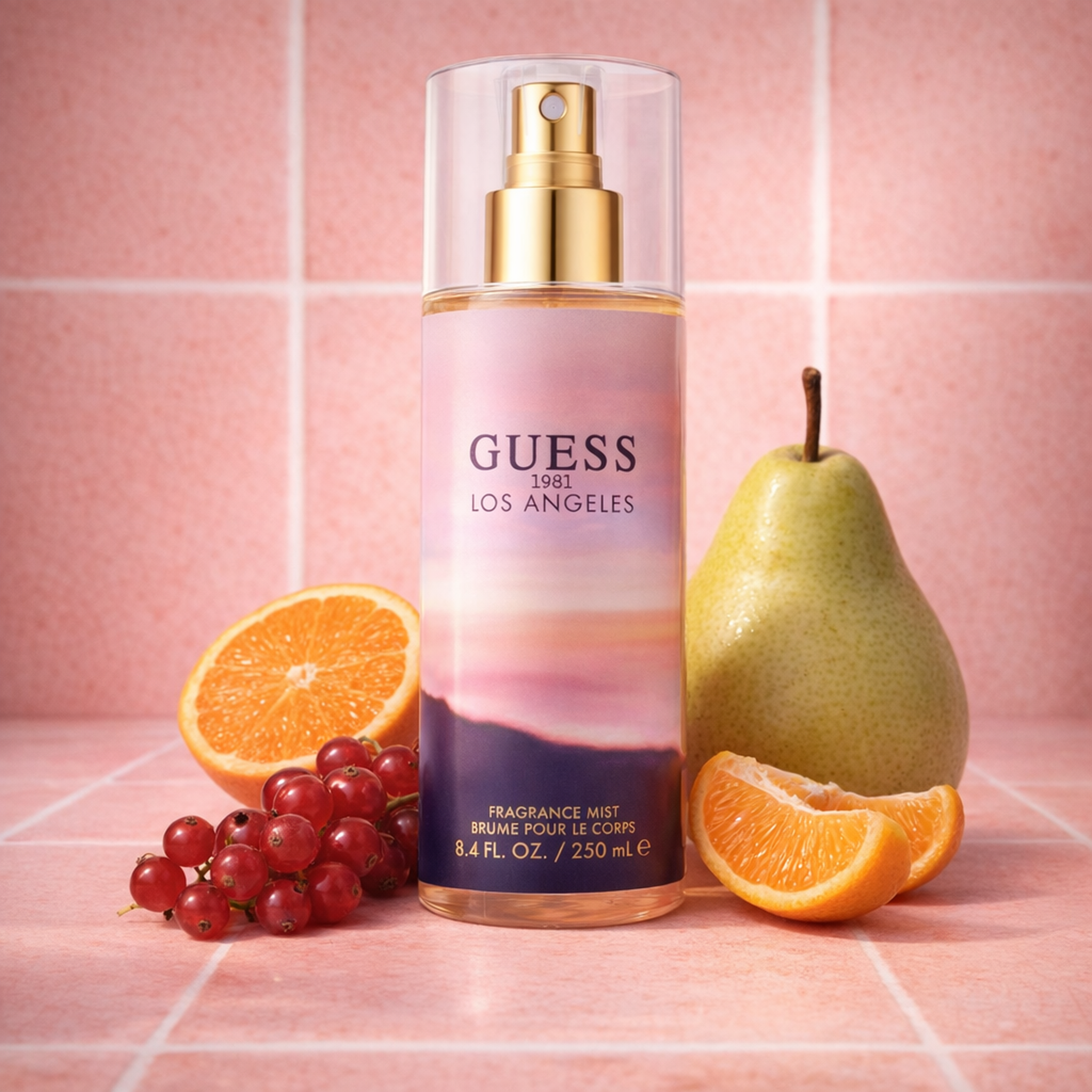 Guess 1981 Los Angeles Body Mist fragrance notes image