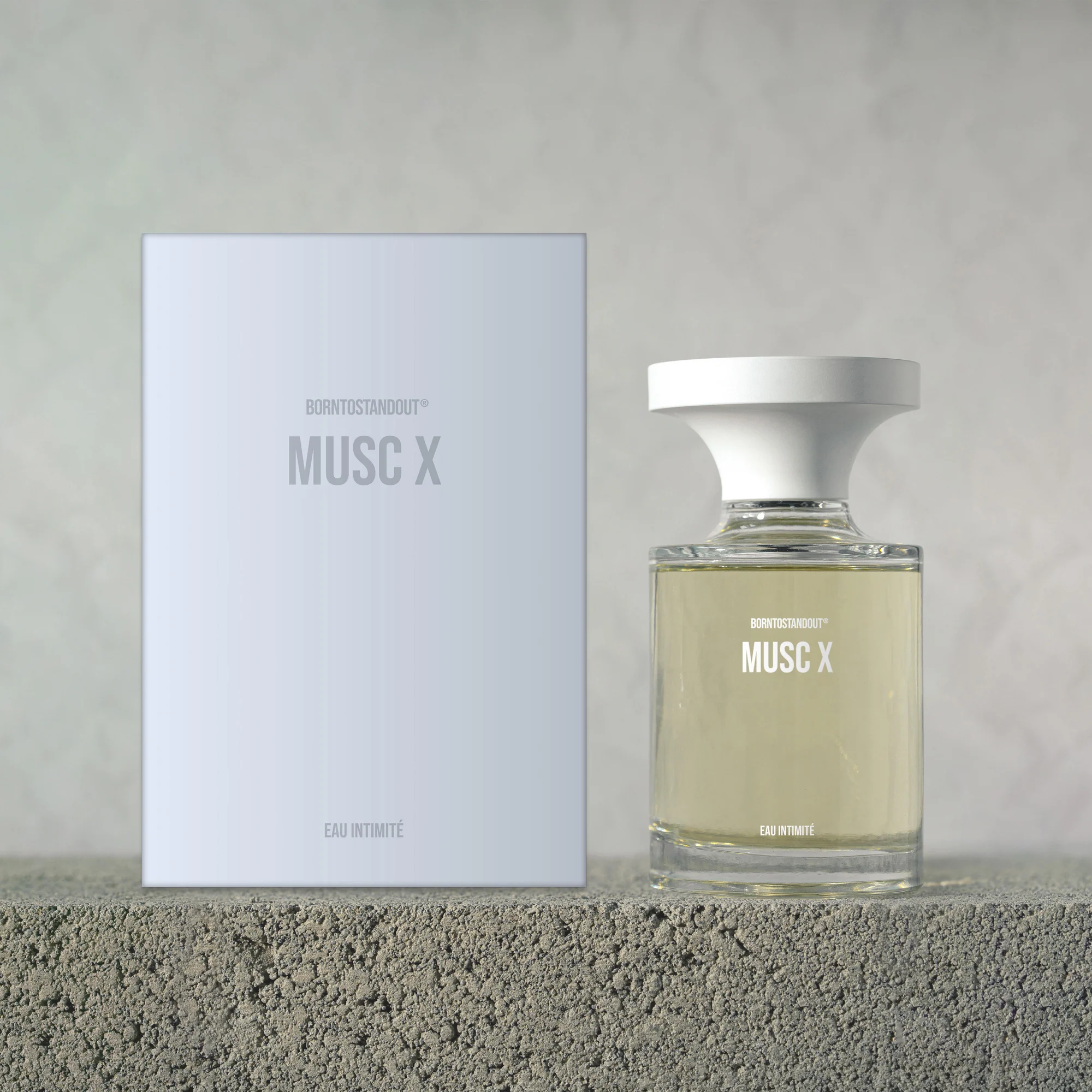 BORNTOSTANDOUT Musc X Eau Intimite fragrance details image