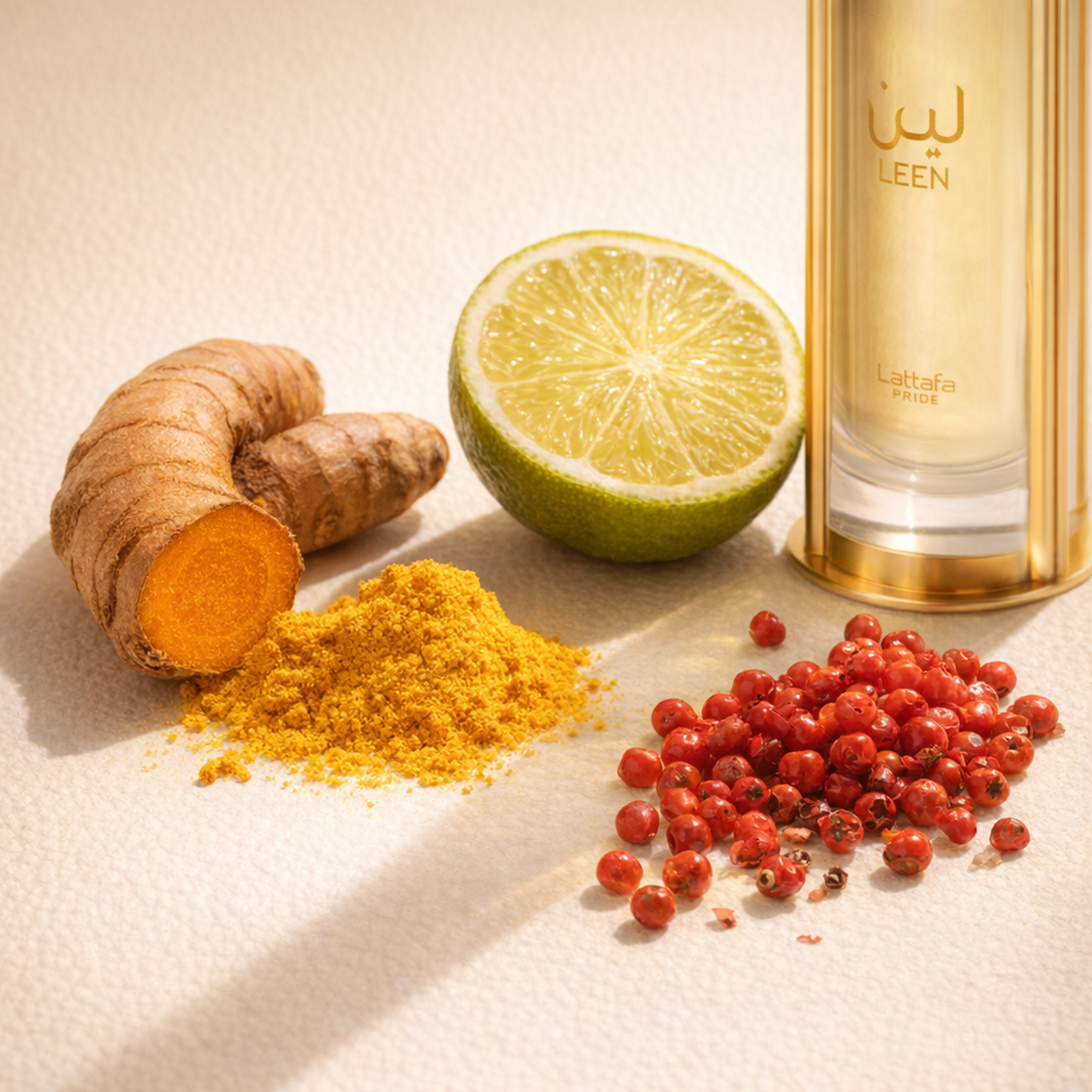 Lattafa Pride Leen EDP fragrance notes image