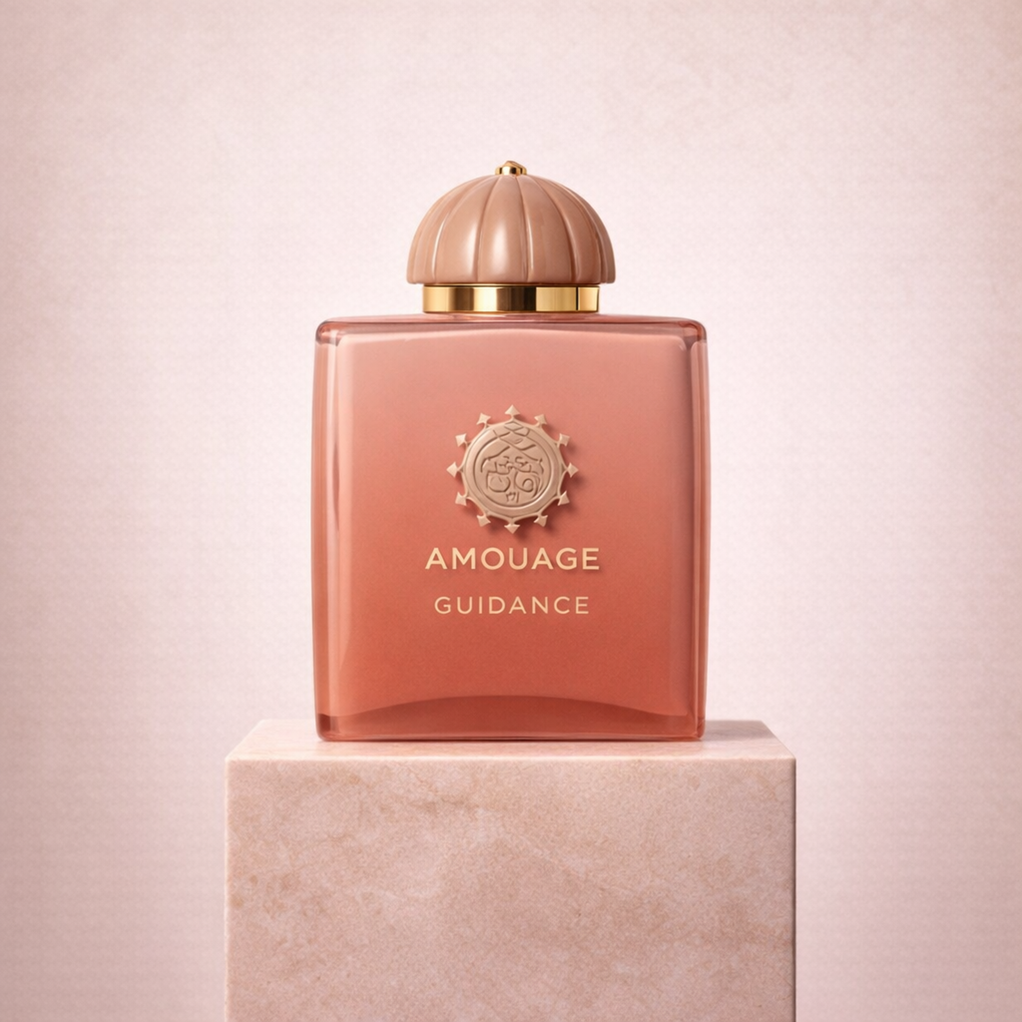 Amouage Guidance EDP upright pedestal gallery showcase