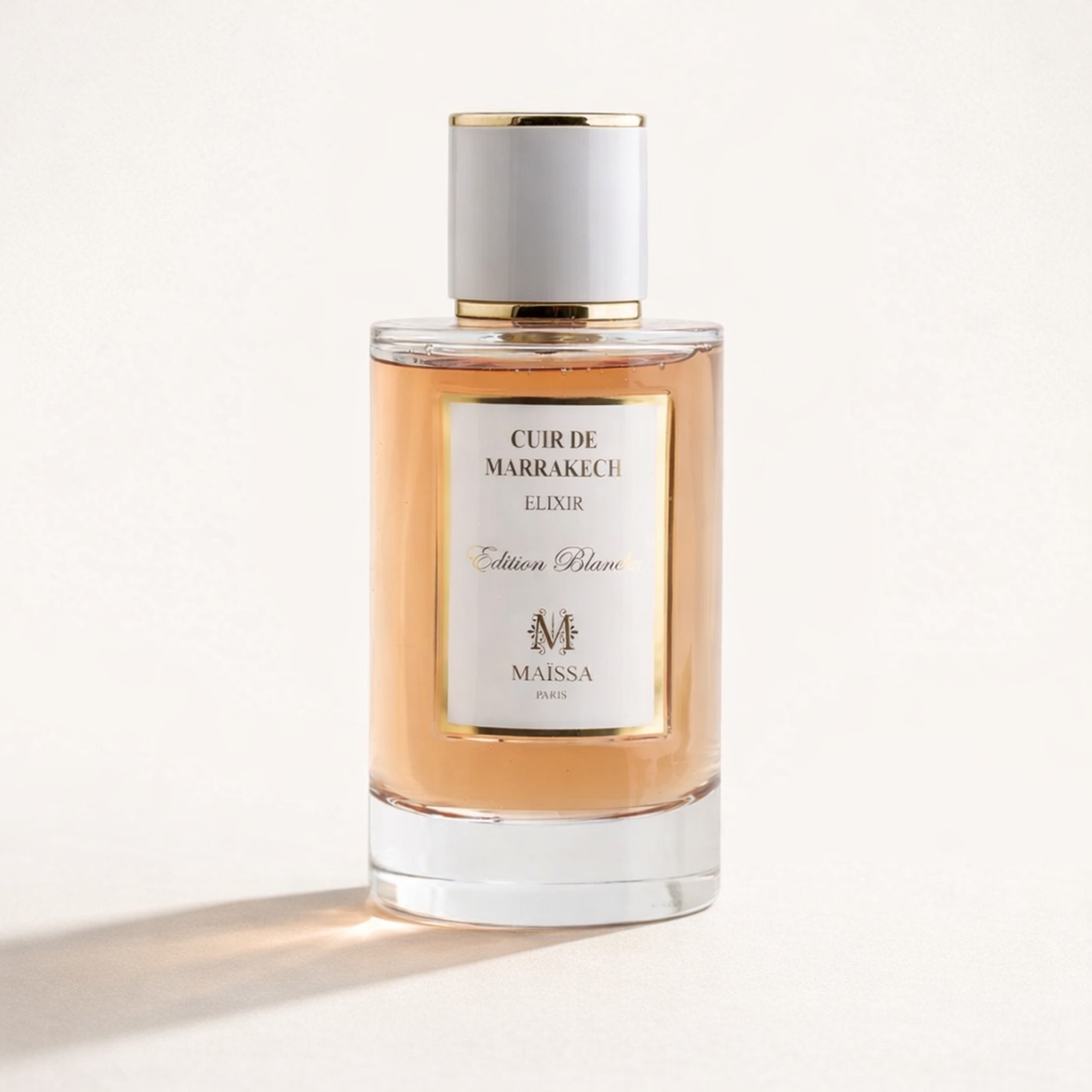 Maissa Cuir de Marrakech Elixir E/b EDP low three-quarter hero gallery showcase