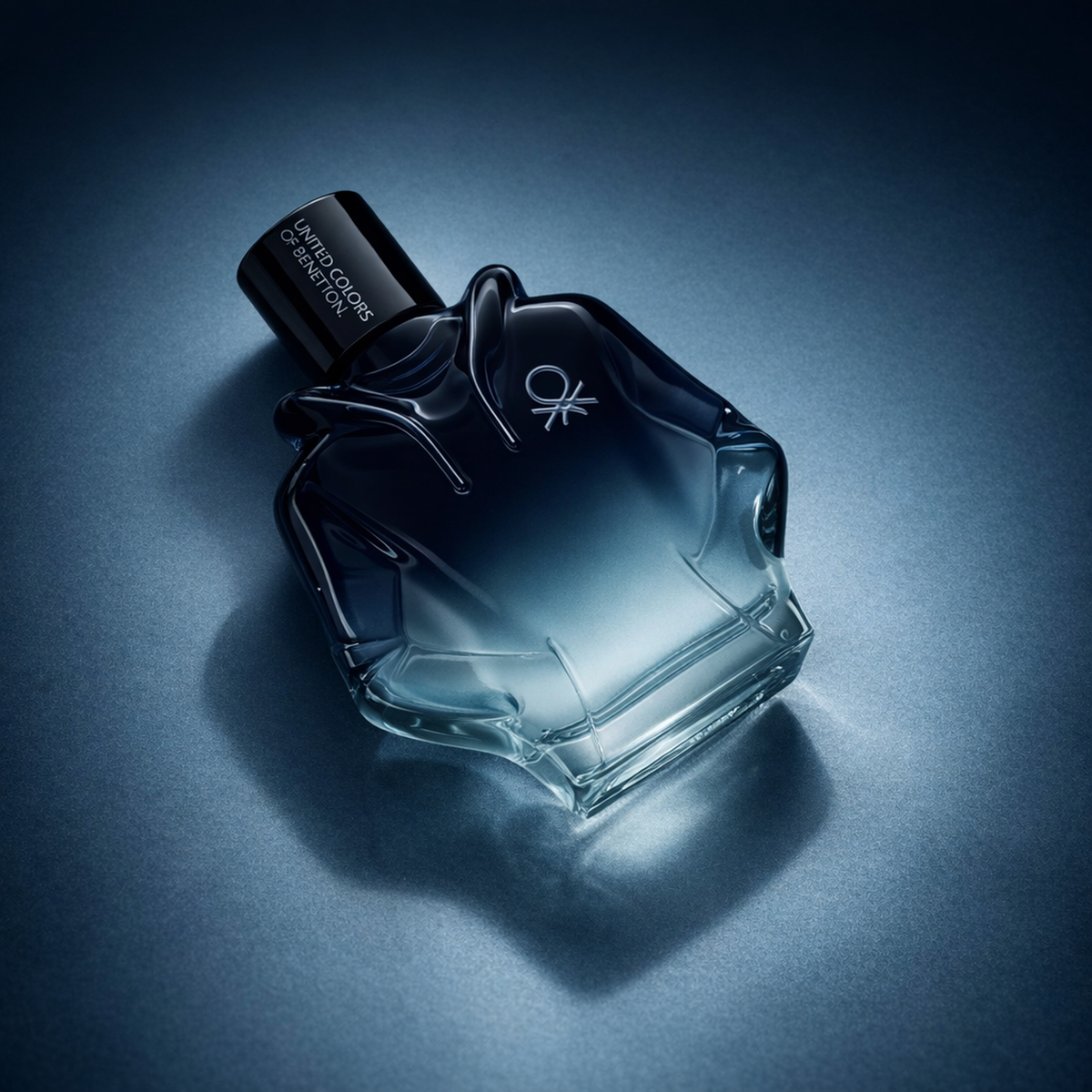 Benetton We Are Tribe Intense EDP For Men angled still-life gallery showcase