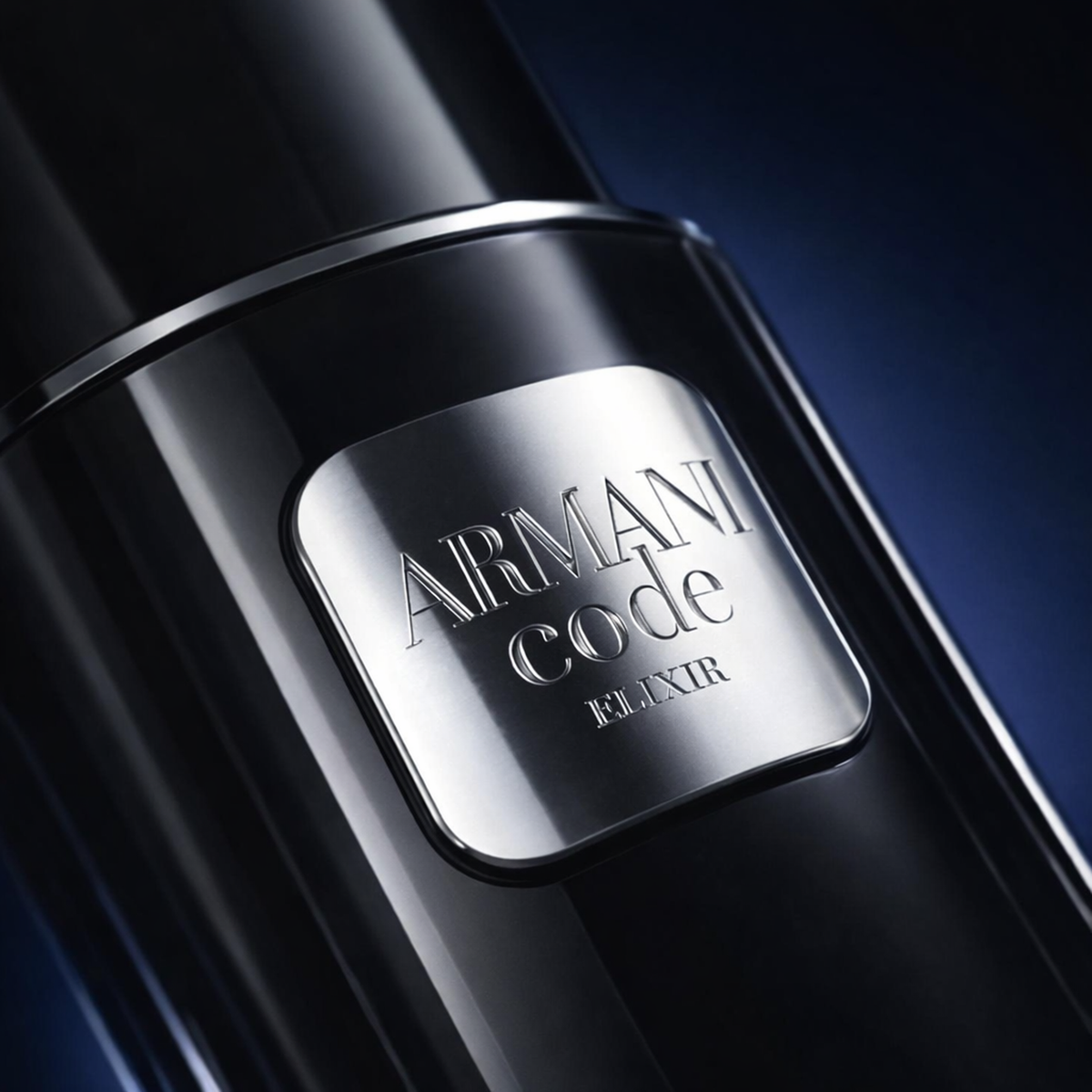 Giorgio Armani Armani Code Elixir Parfum For Men macro label detail gallery showcase