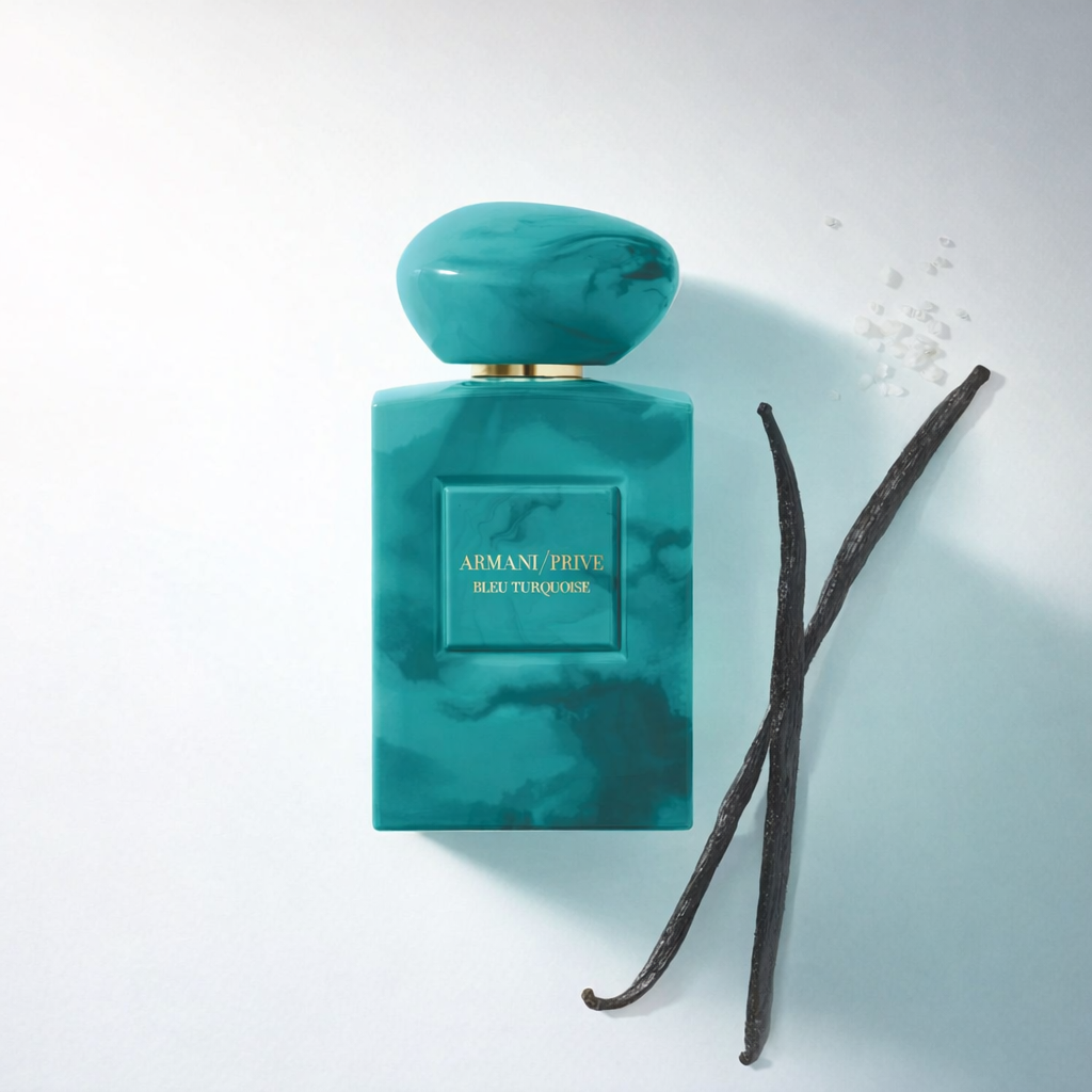 Giorgio Armani Prive Bleu Turquoise EDP fragrance notes image