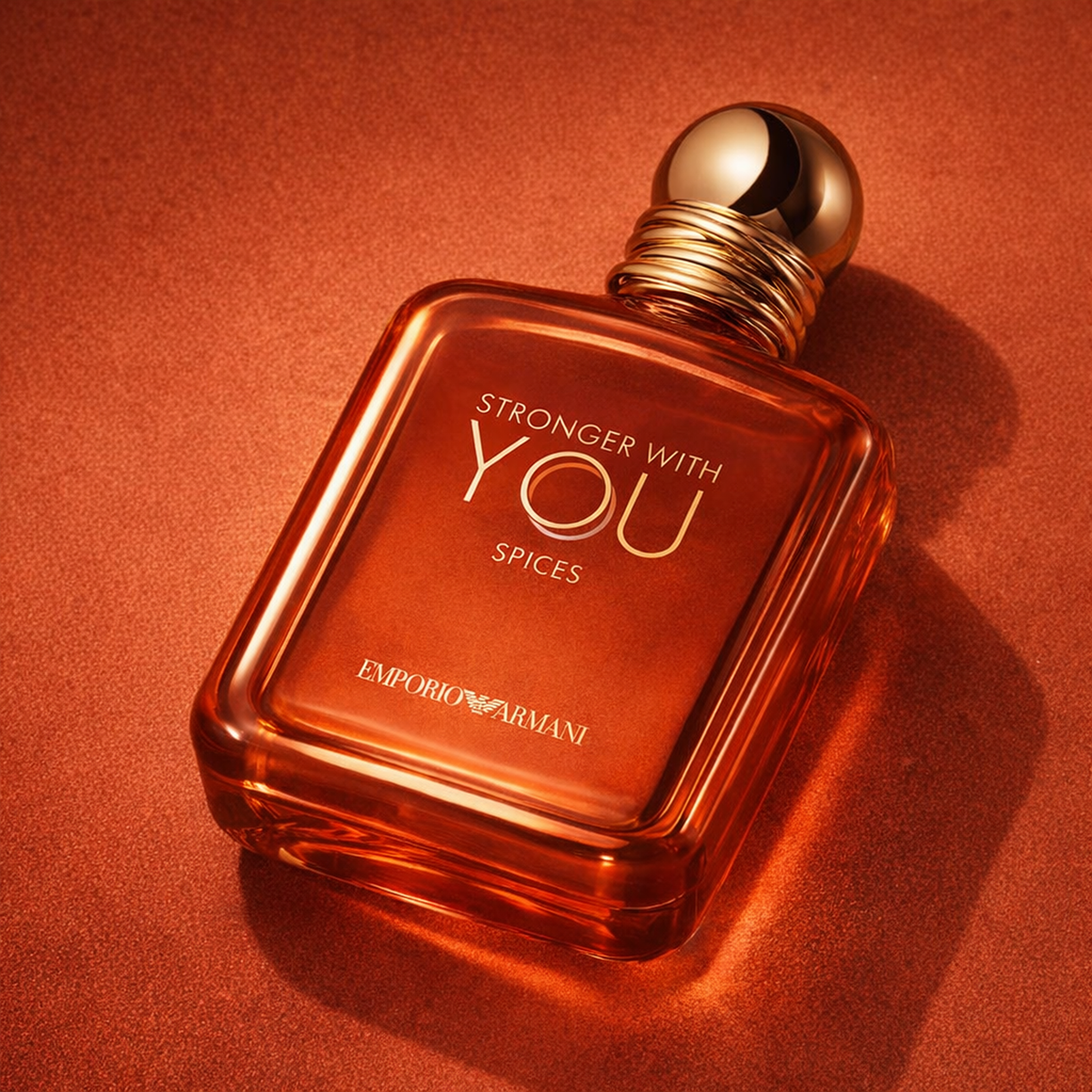 Giorgio Armani Stronger With You Spices Exclusive Edition EDP angled still-life gallery showcase