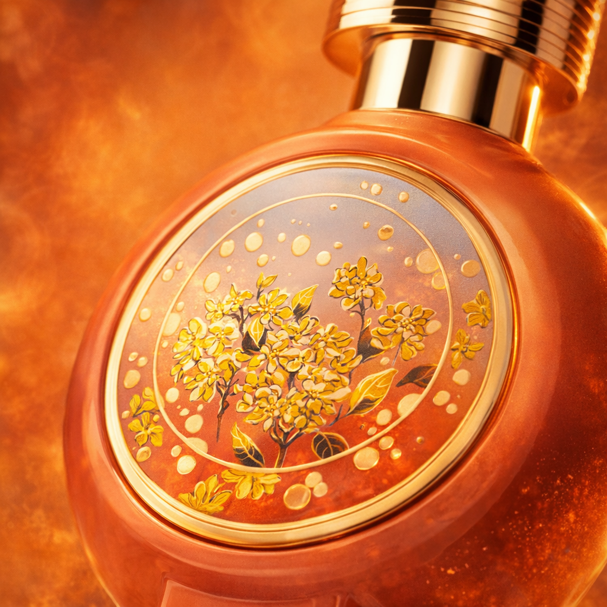 HFC Narcotic Desire EDP macro label detail gallery showcase