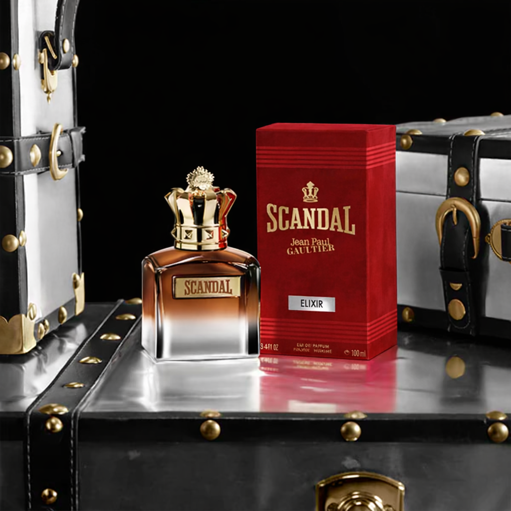 Jean Paul Gaultier Scandal Elixir Parfum For Men fragrance details image