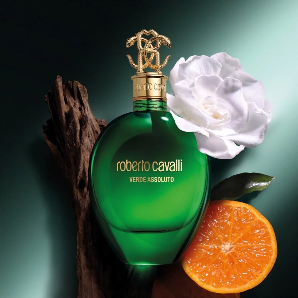 Roberto Cavalli Verde Assoluto EDP For Men fragrance notes image