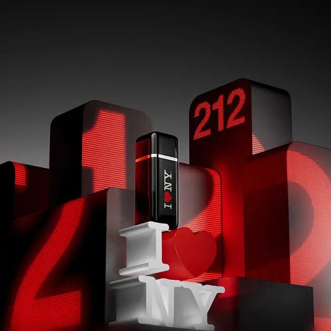 Carolina Herrera 212 Vip Black I Love Ny Limited Edition For Men EDP | My Perfume Shop