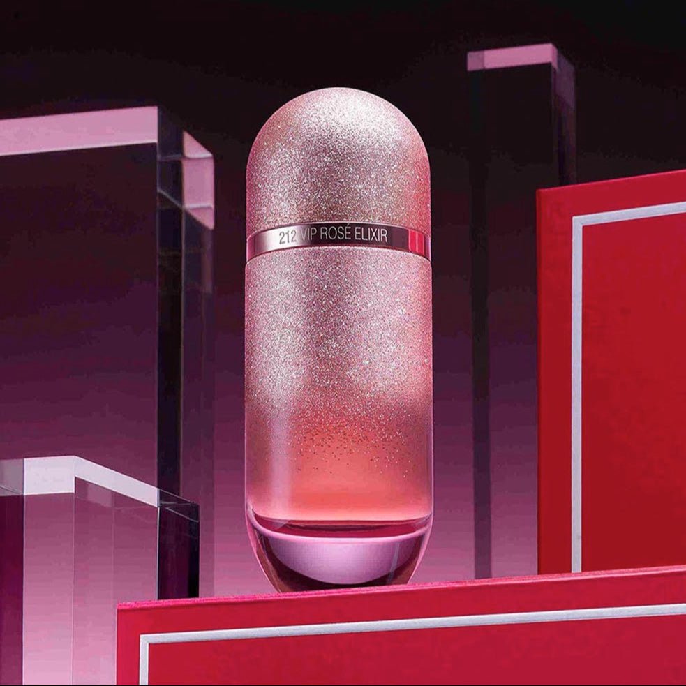 Carolina Herrera 212 Vip Rose Elixir EDP Elixir | My Perfume Shop
