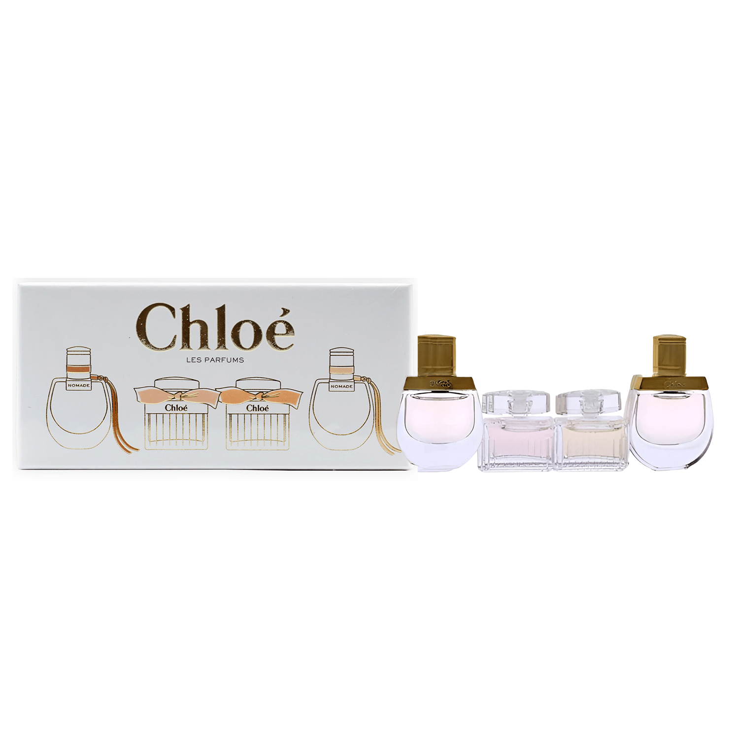 Chloe Nomade Rose Tangerine EDP EDT Mini Set For Women