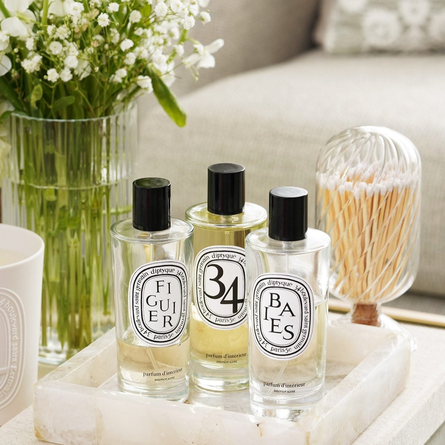 Diptyque Trente - Quatre Boulevard Saint Germain Interior Scent Spray | My Perfume Shop