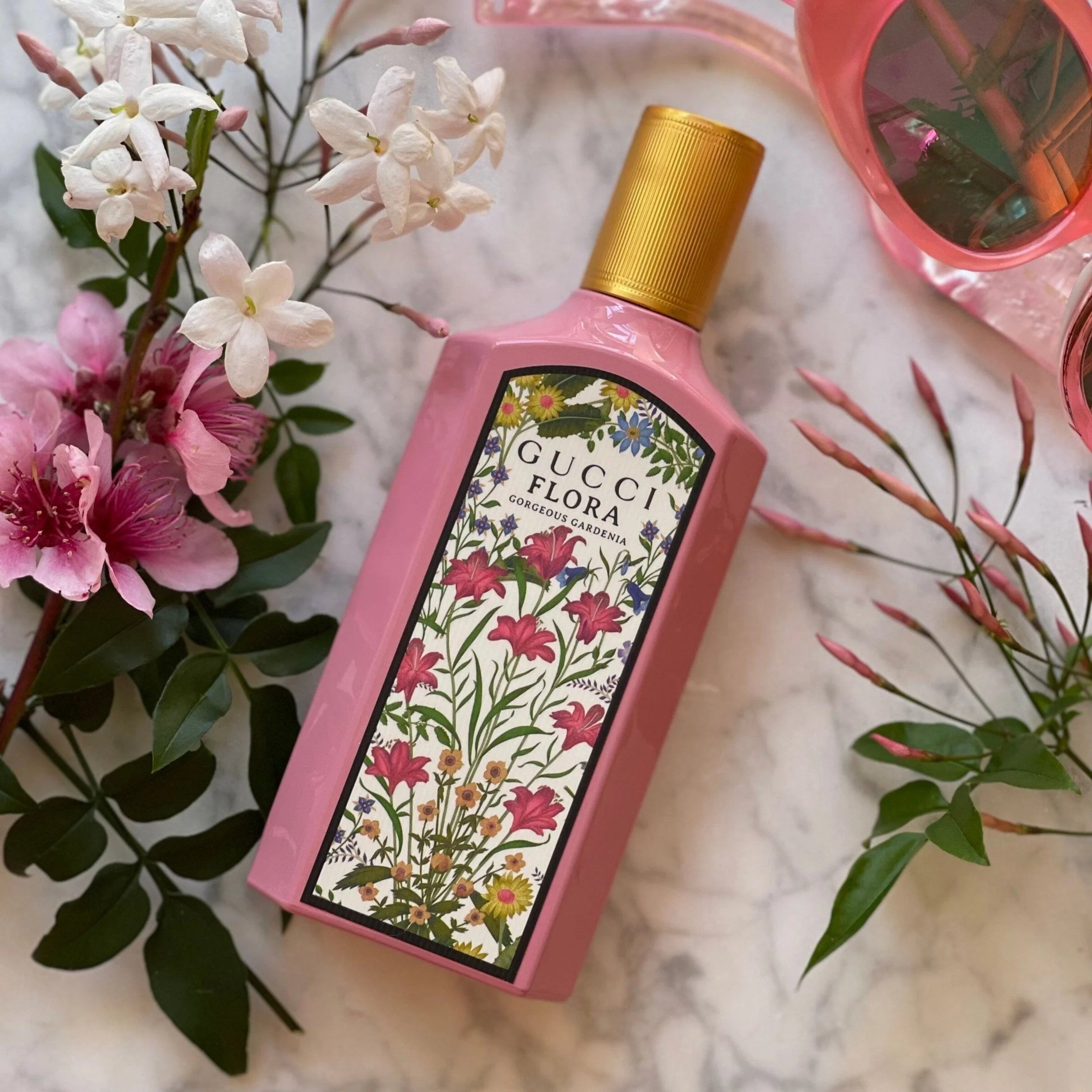 Gucci Flora Gorgeous Gardenia EDP Set for Women | My Perfume Shop