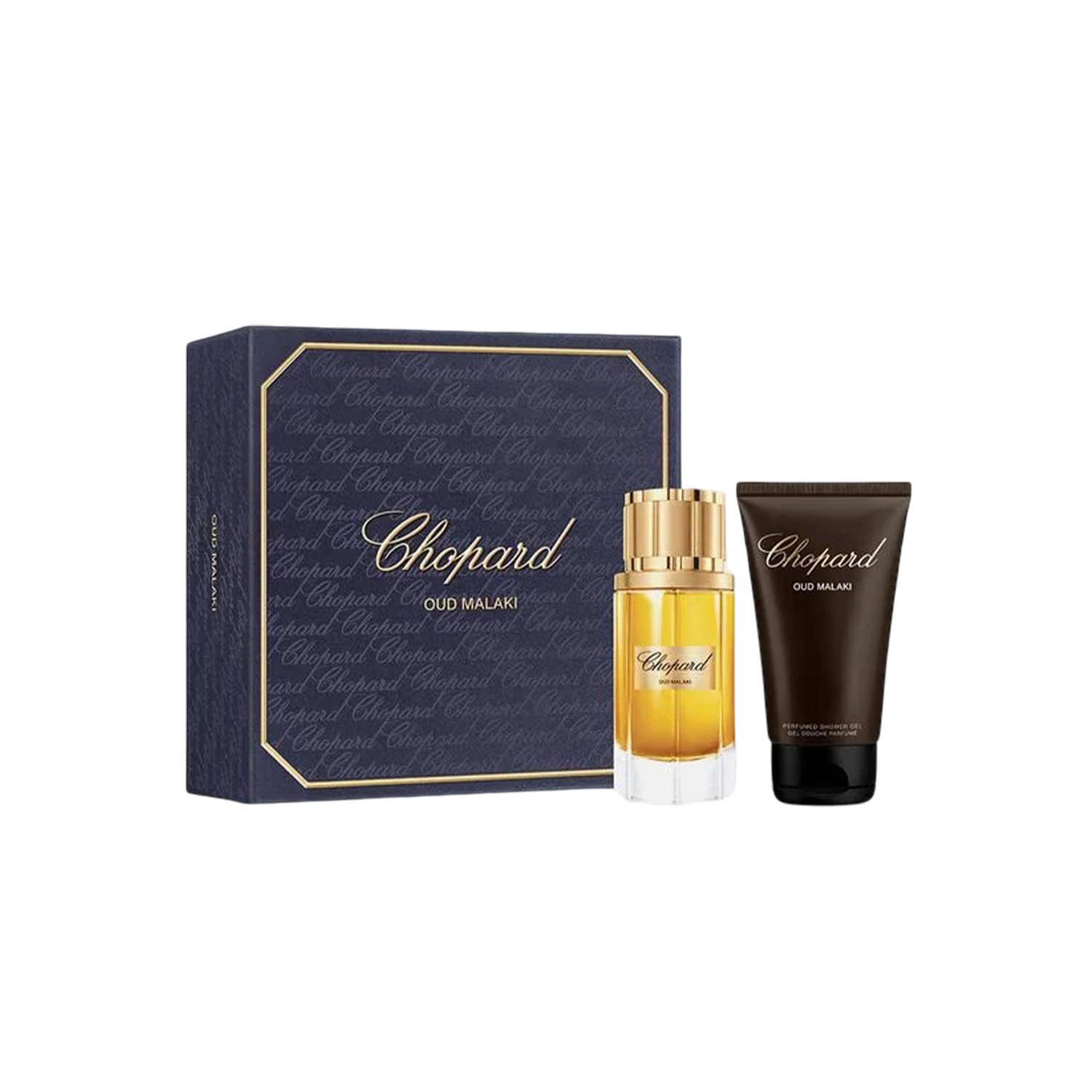 Chopard Oud Malaki EDP For Men Shower Gel Gift Set