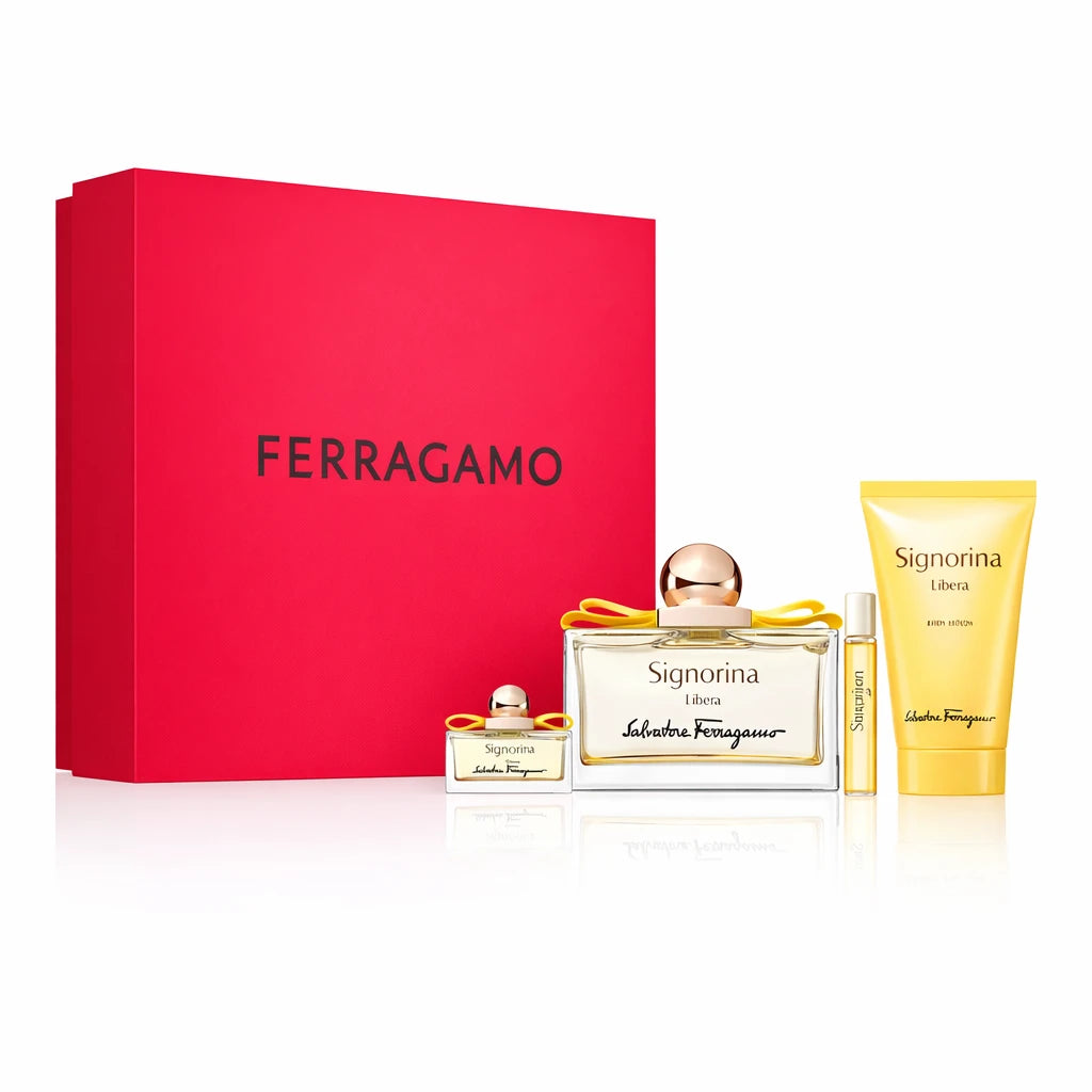 Salvatore Ferragamo Signorina Libera EDP Body Lotion Gift Set for Women OpenAI studio hero