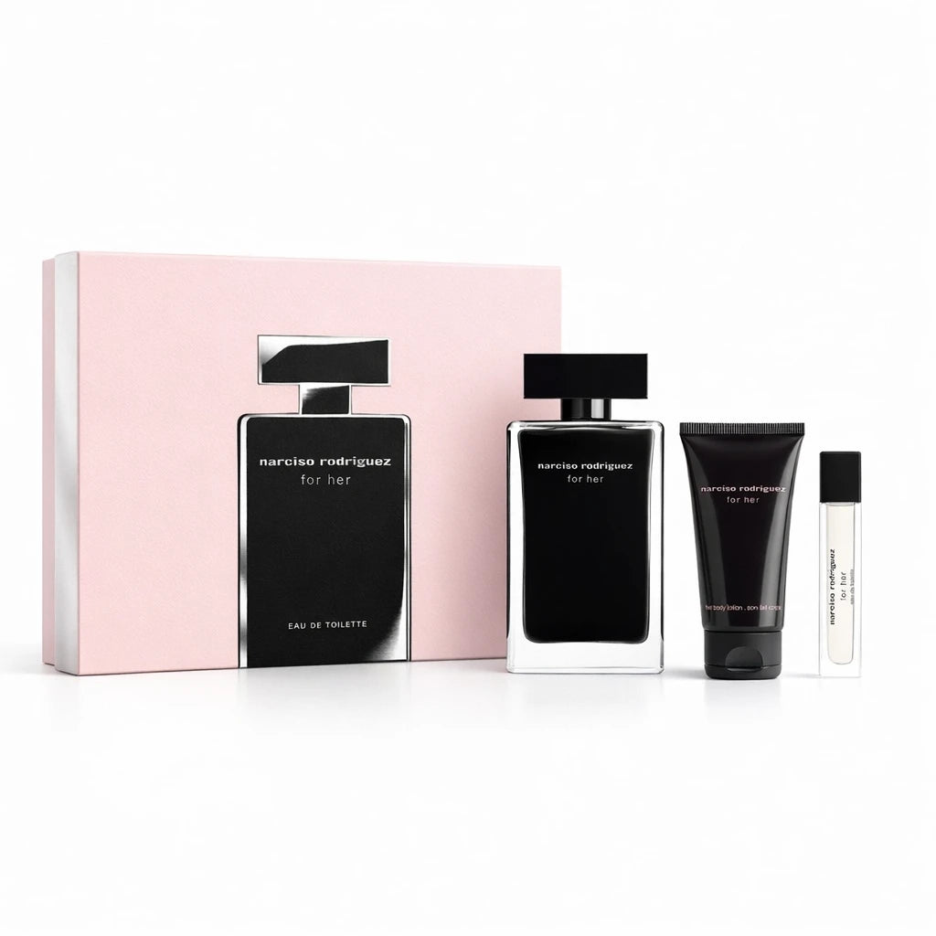 Narciso Rodriguez For Her EDT & Body Lotion Collection standardized gift set hero image