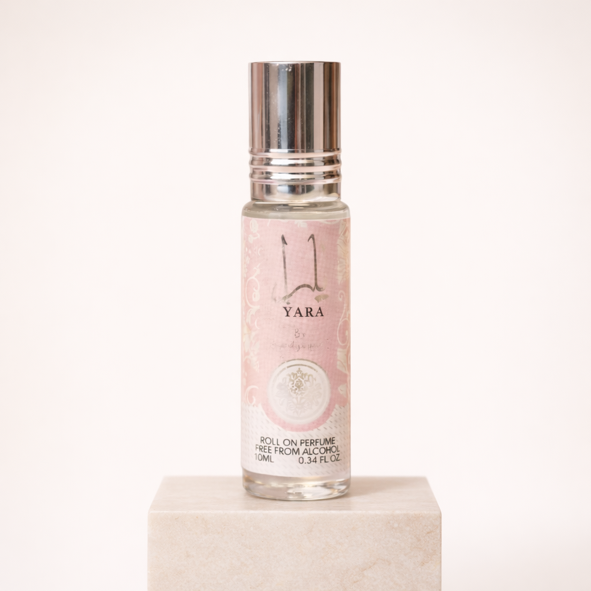 Ard Al Zaafaran Yara EDP For Women Roll On Perfume Oil upright pedestal gallery showcase