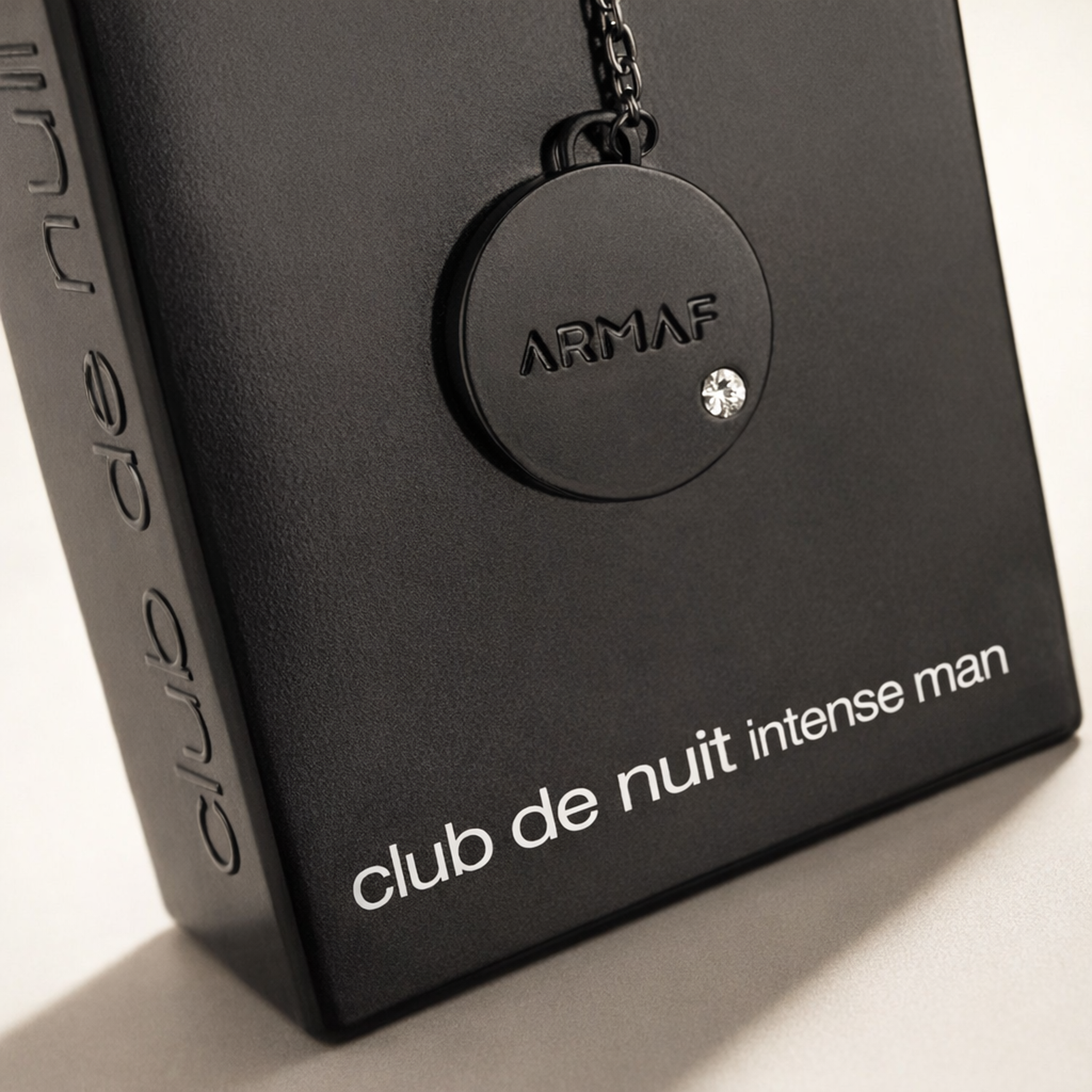Armaf Club de Nuit Man EDP for Men macro label detail gallery showcase