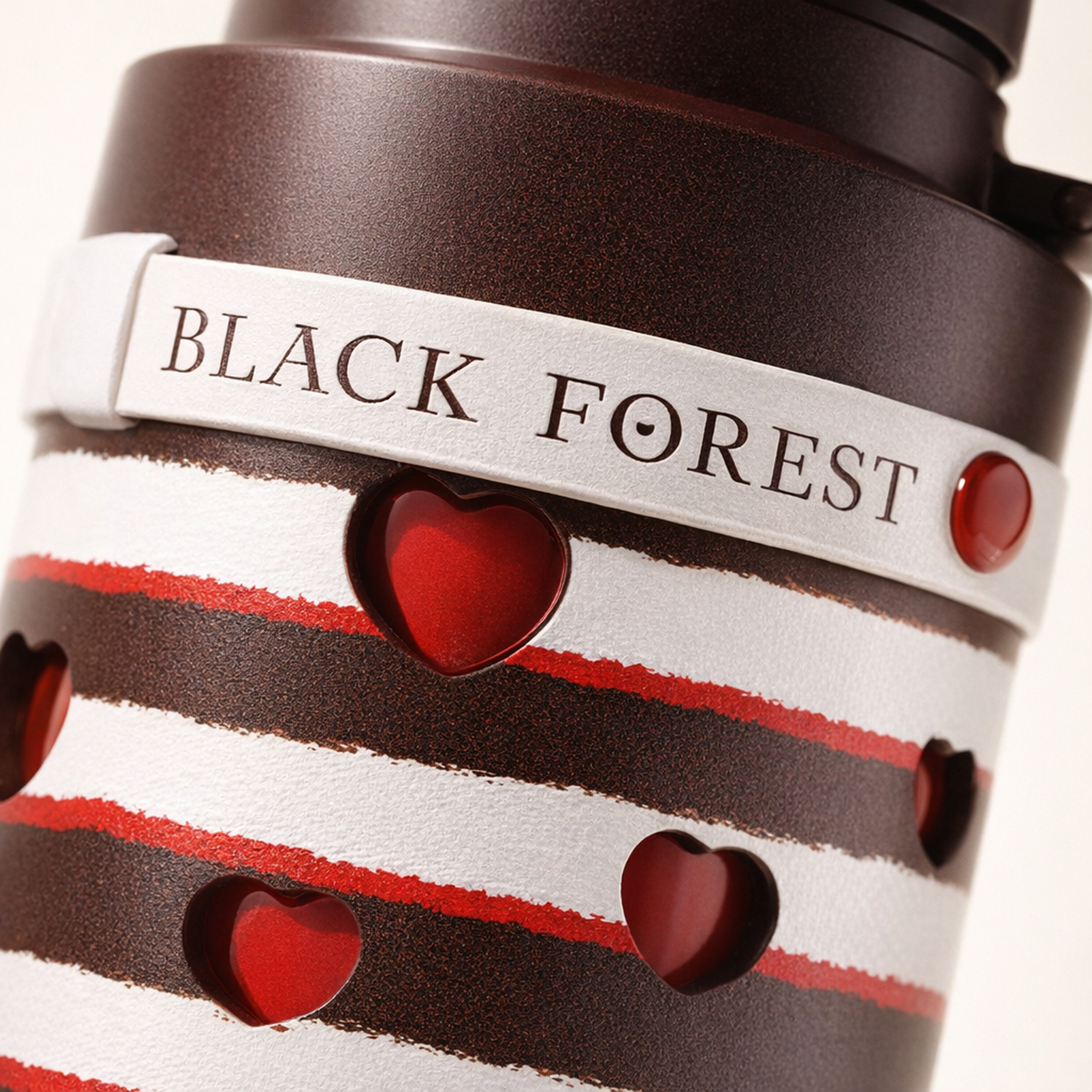 Armaf Odyssey Black Forest Desert Edition EDP macro label detail gallery showcase