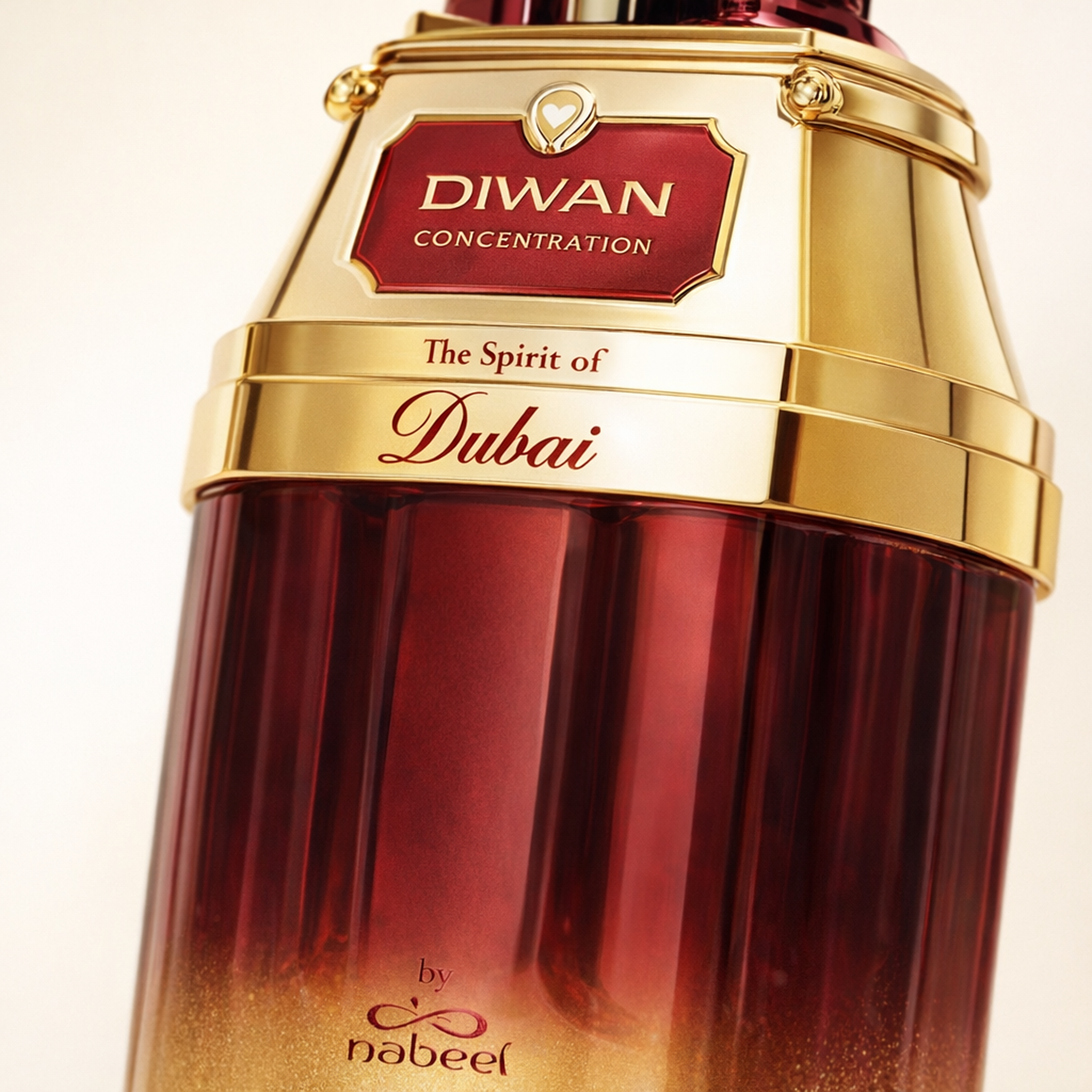The Spirit of Dubai Diwan EDP macro label detail gallery showcase