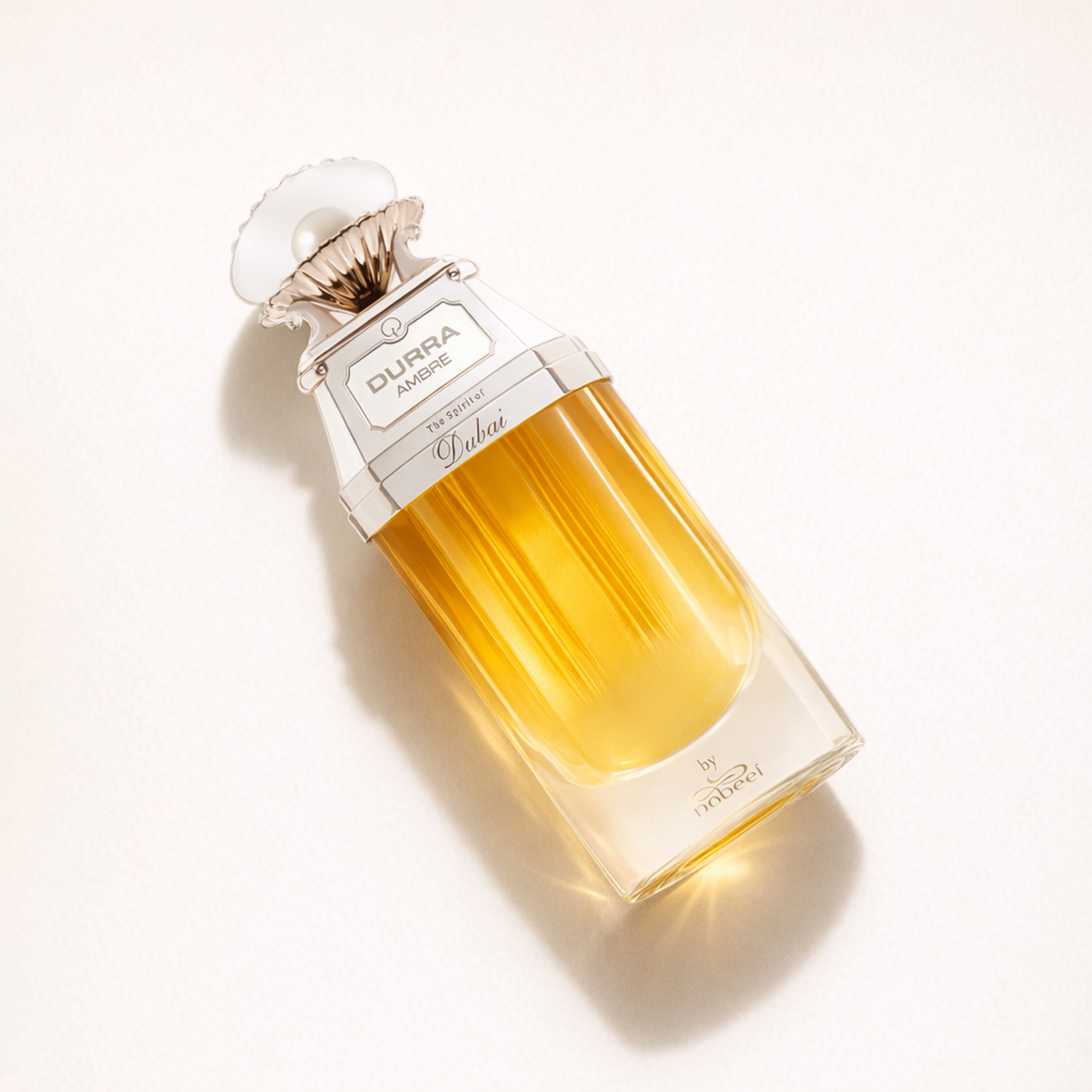 The Spirit of Dubai Durra Ambre EDP angled still-life gallery showcase