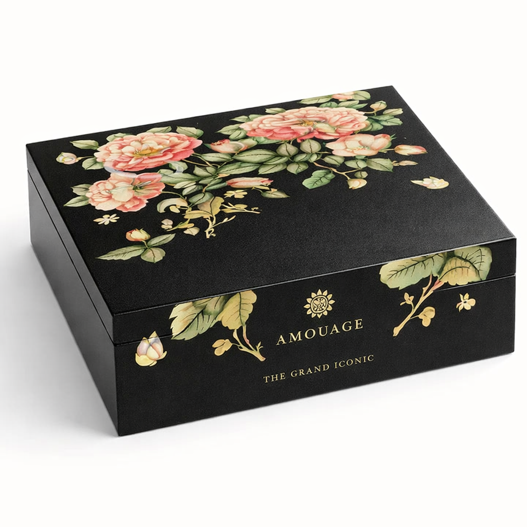 Amouage The Grand Iconic EDP Gift Set for Him gift set packaging gift set gallery image