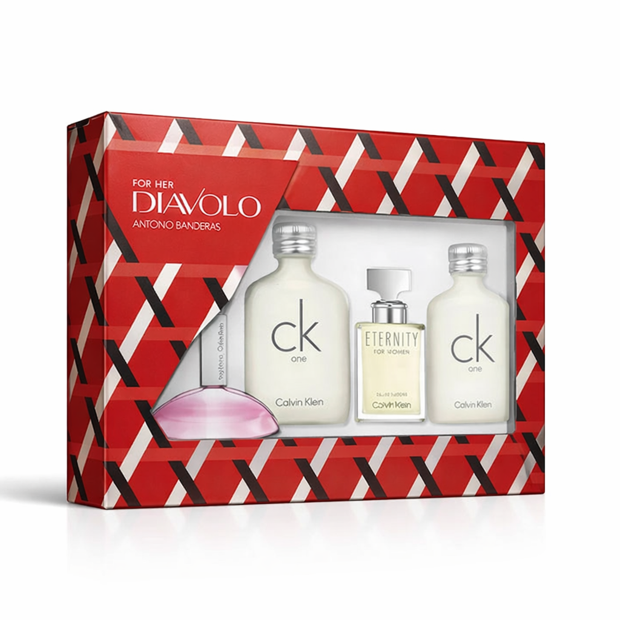 Calvin Klein Mini Travel Set for Her gift set packaging gift set gallery image