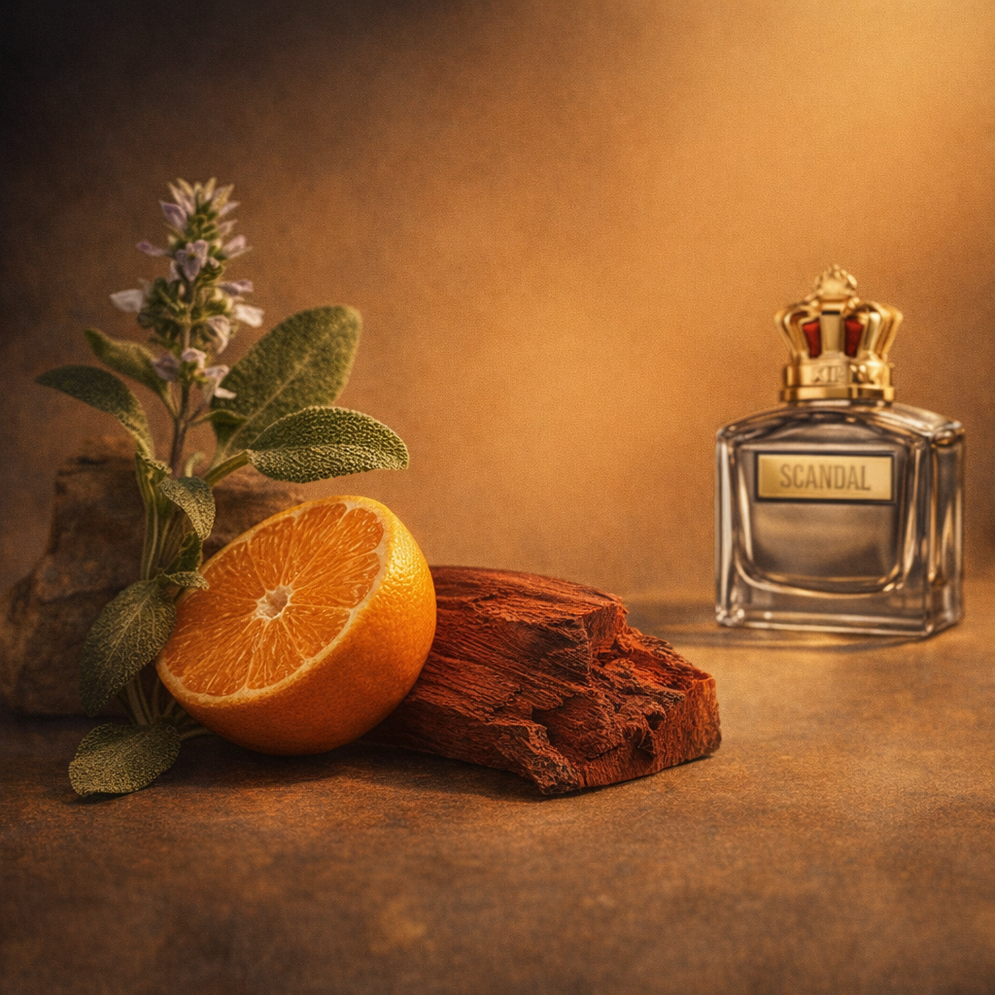 Jean Paul Gaultier Scandal Pour Homme Gift Set for Him fragrance notes image