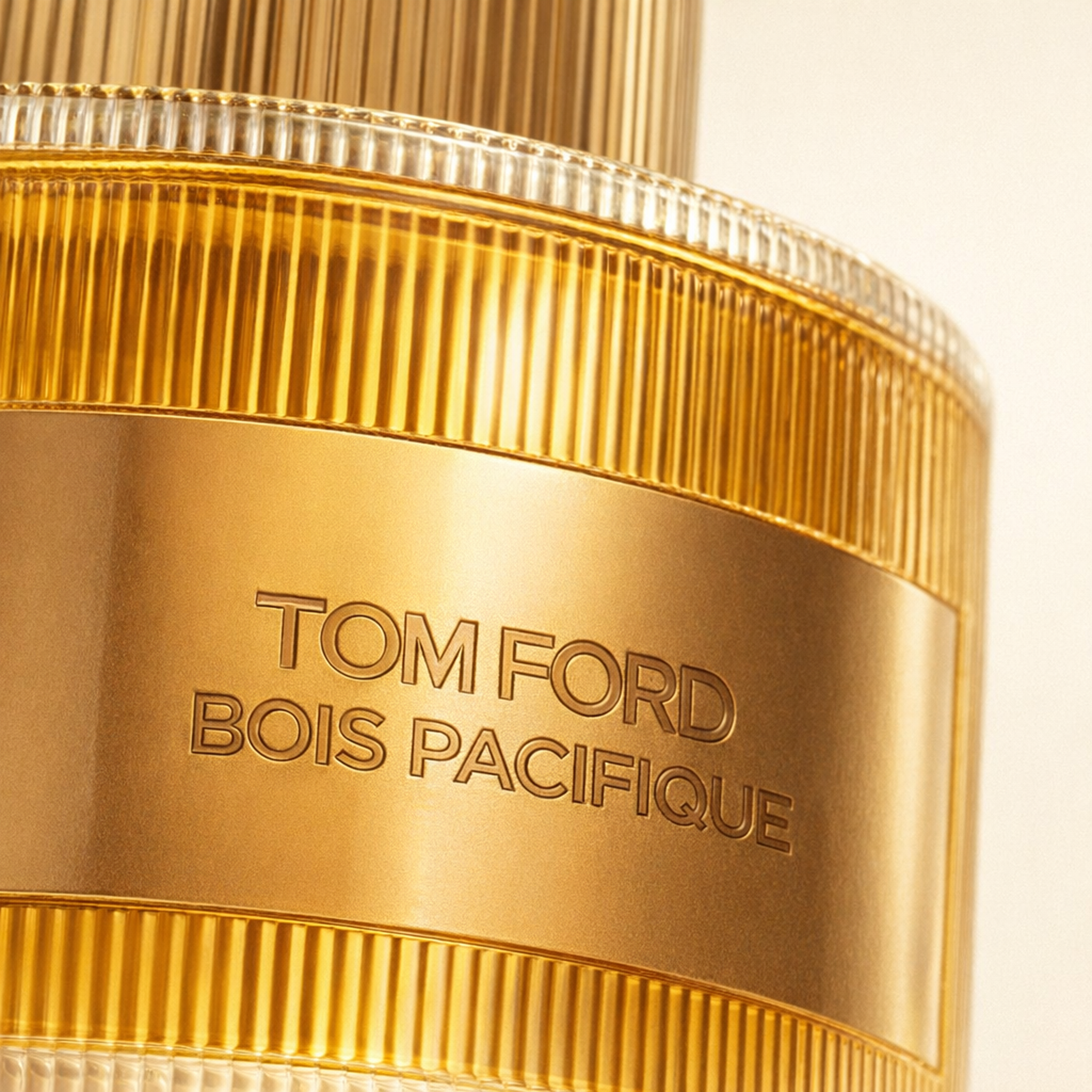 Tom Ford Bois Pacifique EDP for Men macro label detail gallery showcase