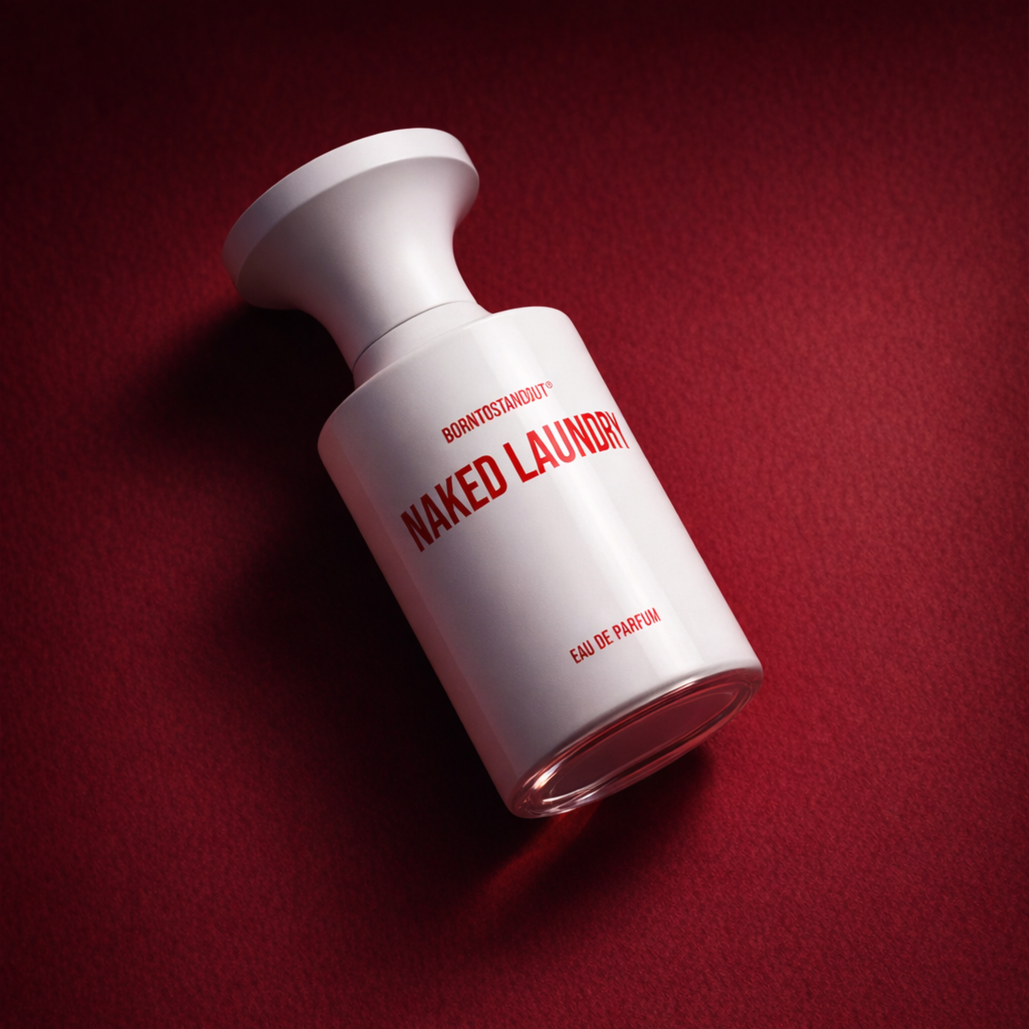 BORNTOSTANDOUT Naked Laundry EDP angled still-life gallery showcase