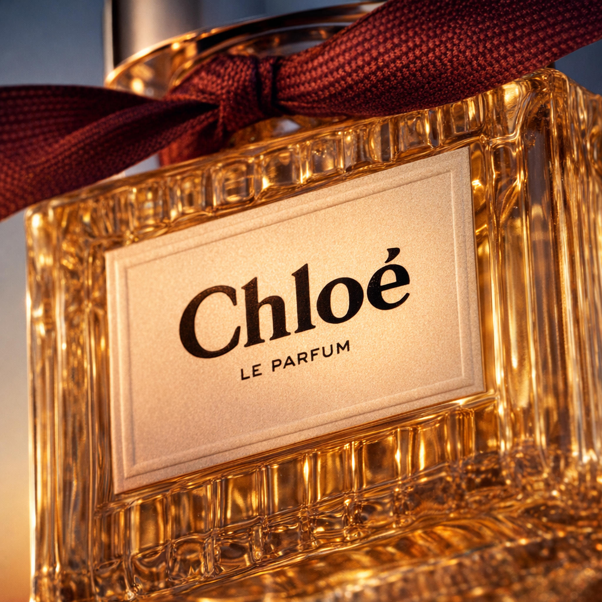 Chloe Le Parfum For Women macro label detail gallery showcase