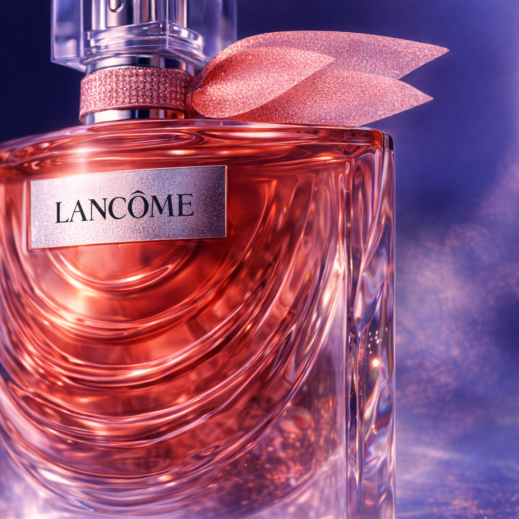 Lancome La Vie Est Belle Iris Absolu EDP For Women macro label detail gallery showcase