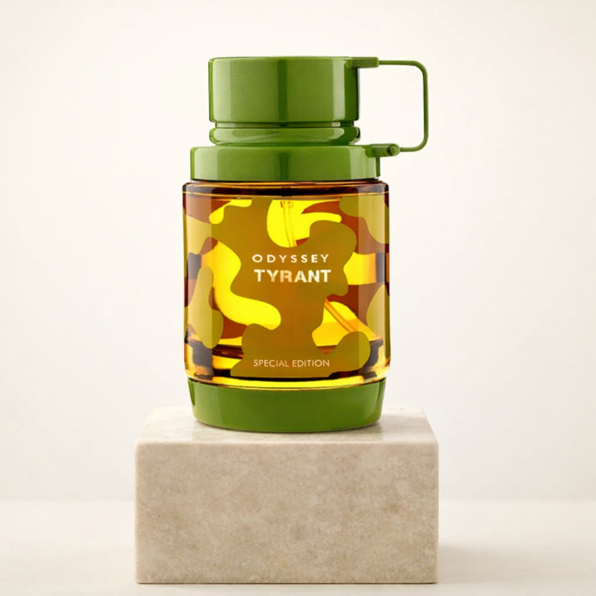 Armaf Odyssey Tyrant Special Edition Body Spray upright pedestal gallery showcase