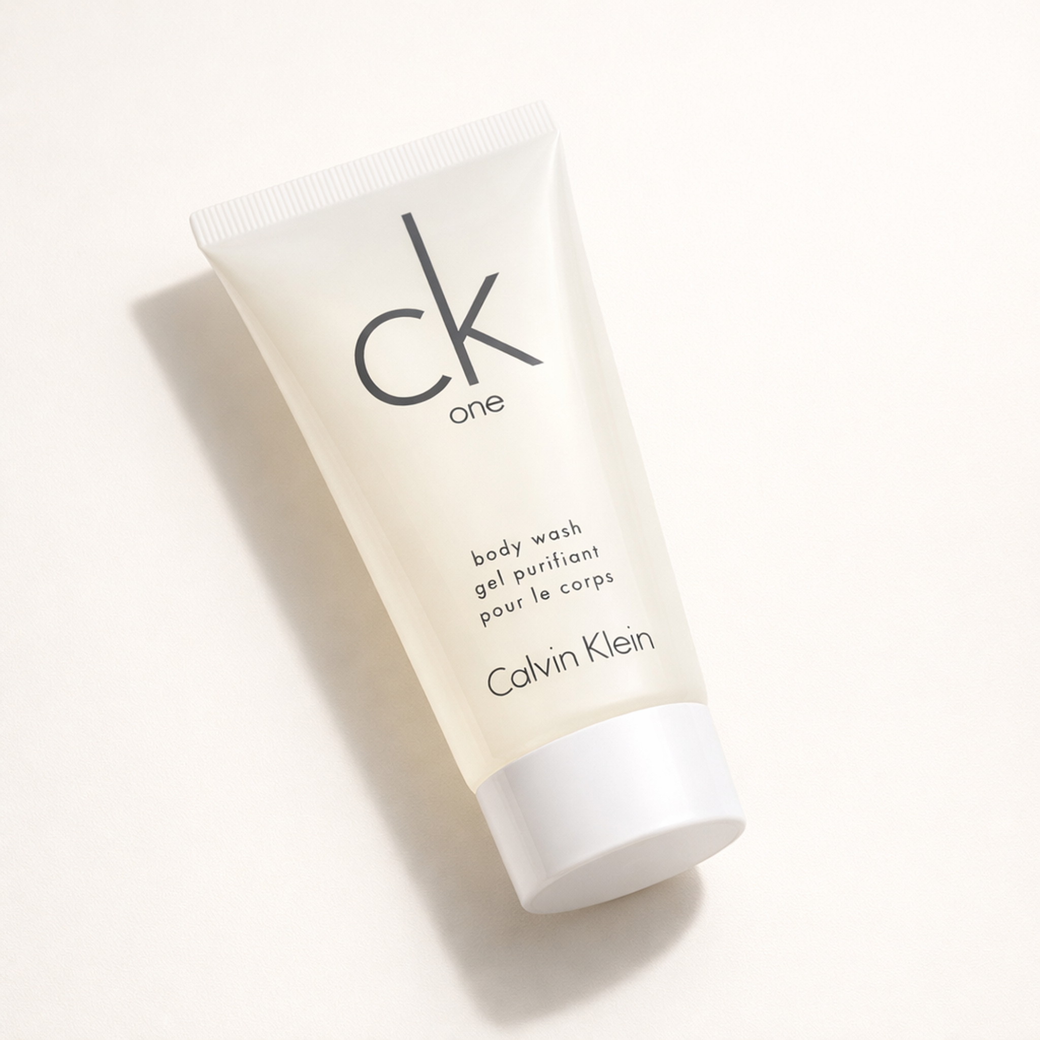 Calvin Klein CK One Body Wash angled still-life gallery showcase