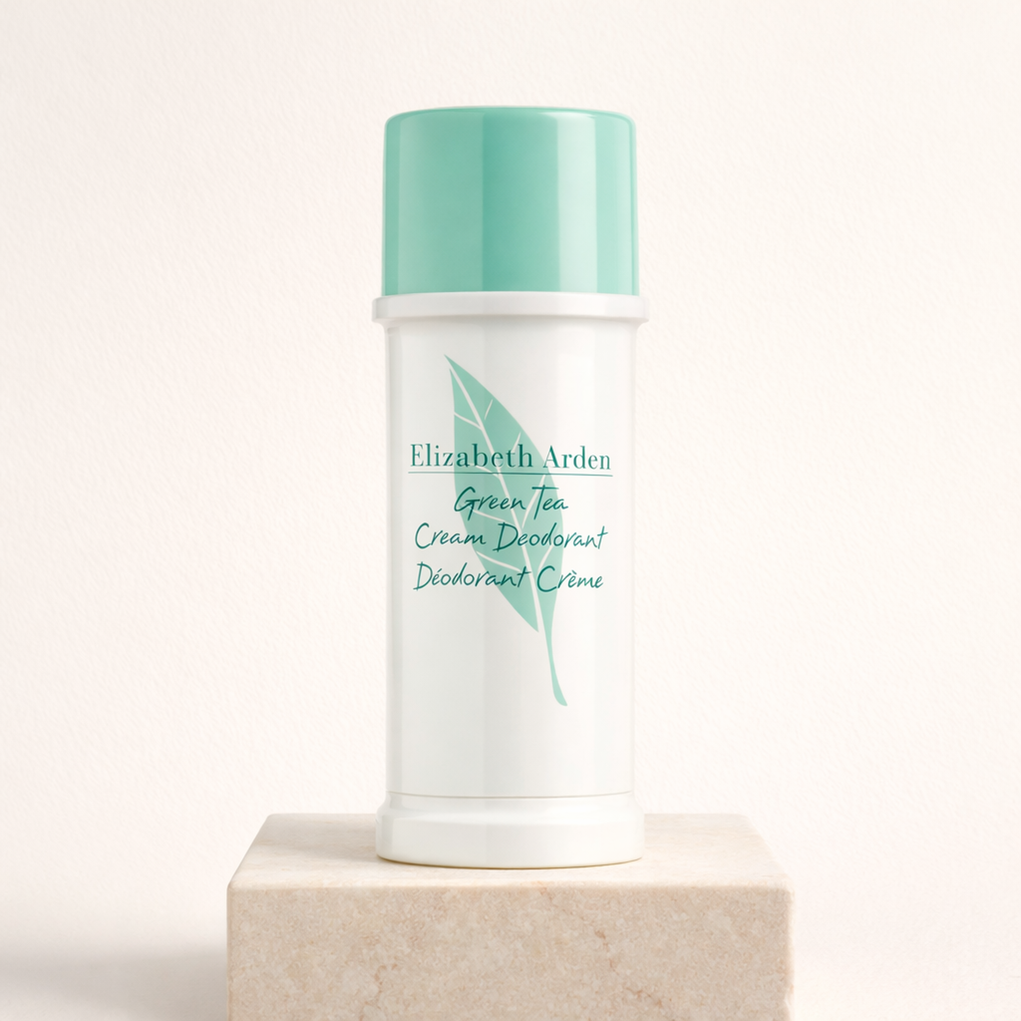 Elizabeth Arden Green Tea Deodorant Cream upright pedestal gallery showcase