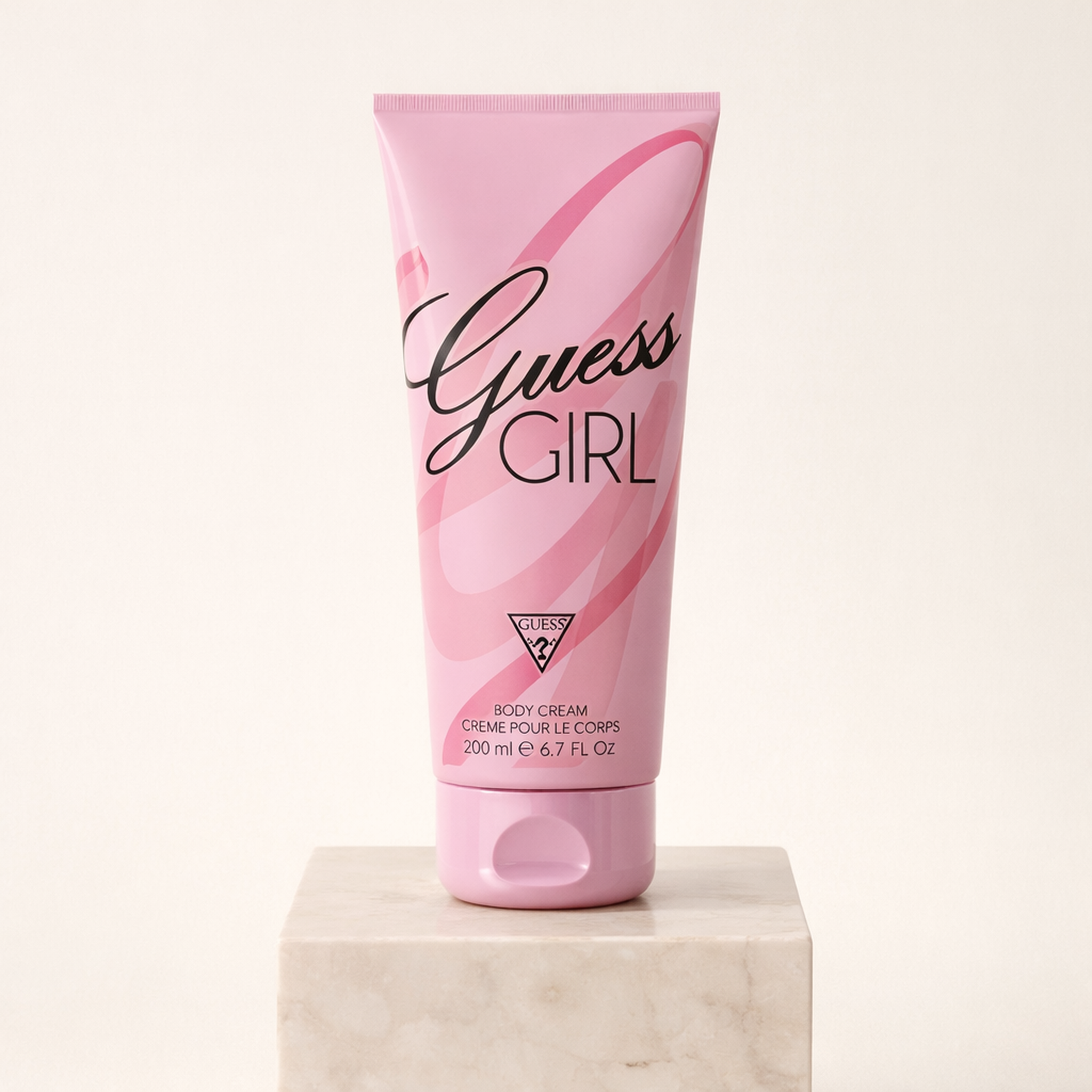 Guess Girl Body Lotion upright pedestal gallery showcase