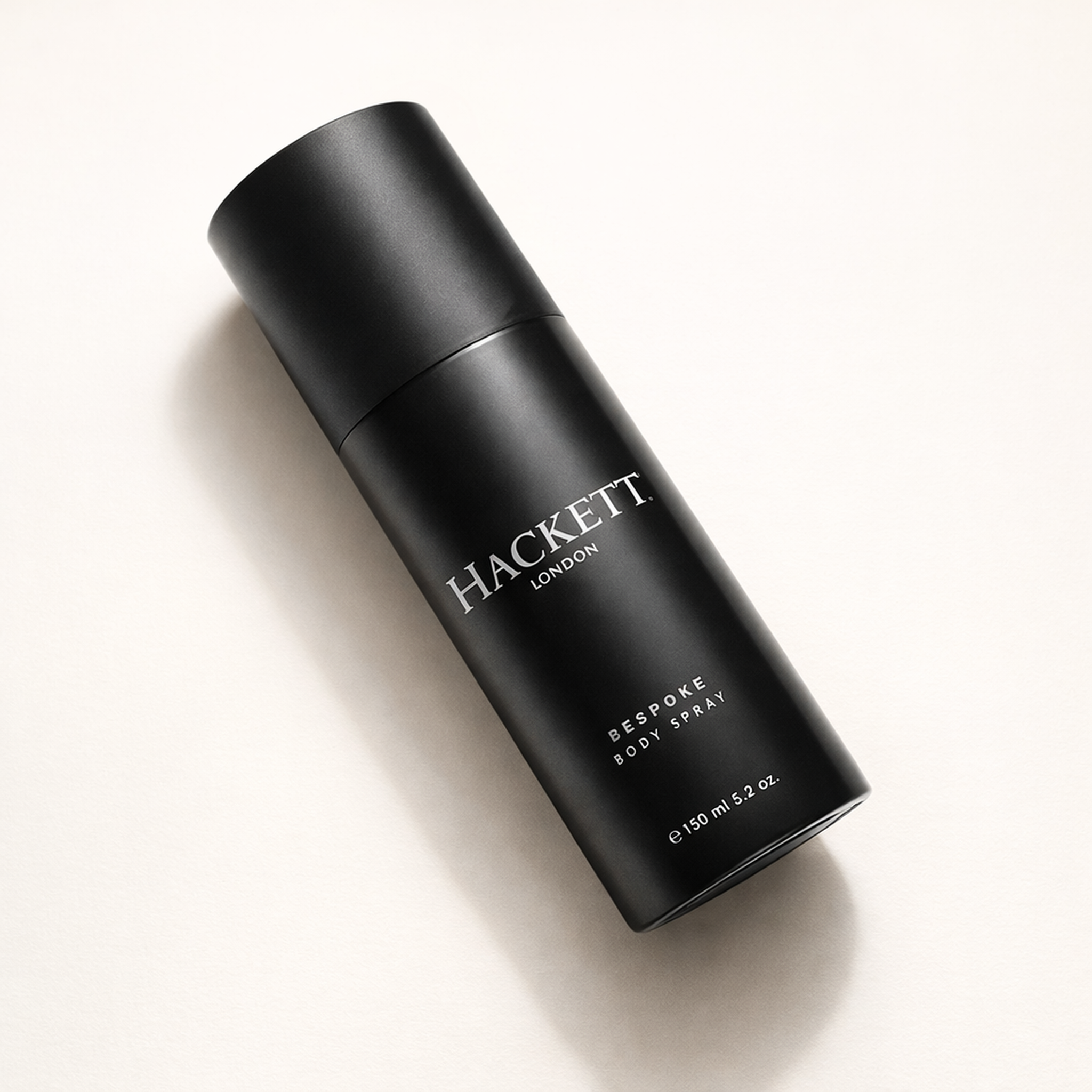 Hackett Bespoke Body Spray angled still-life gallery showcase