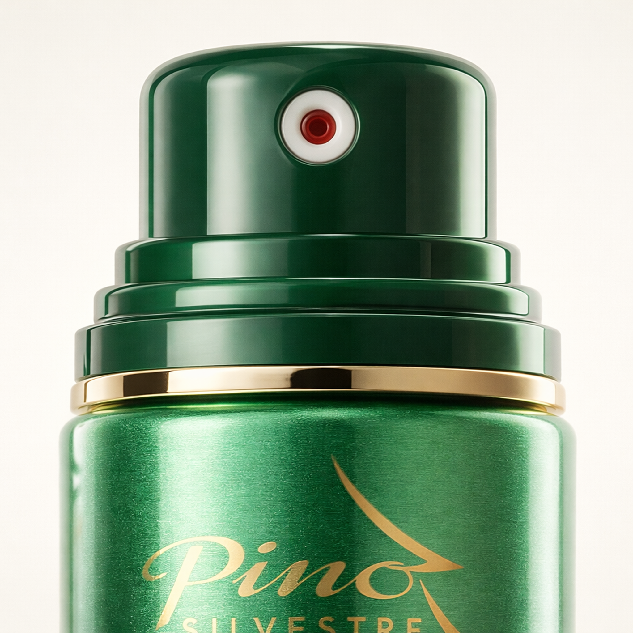 Pino Silvestre Original Body Spray cap macro detail gallery showcase